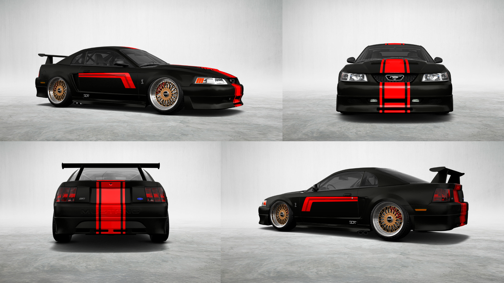 Tuning Ford Mustang 2 Door Coupe 2000