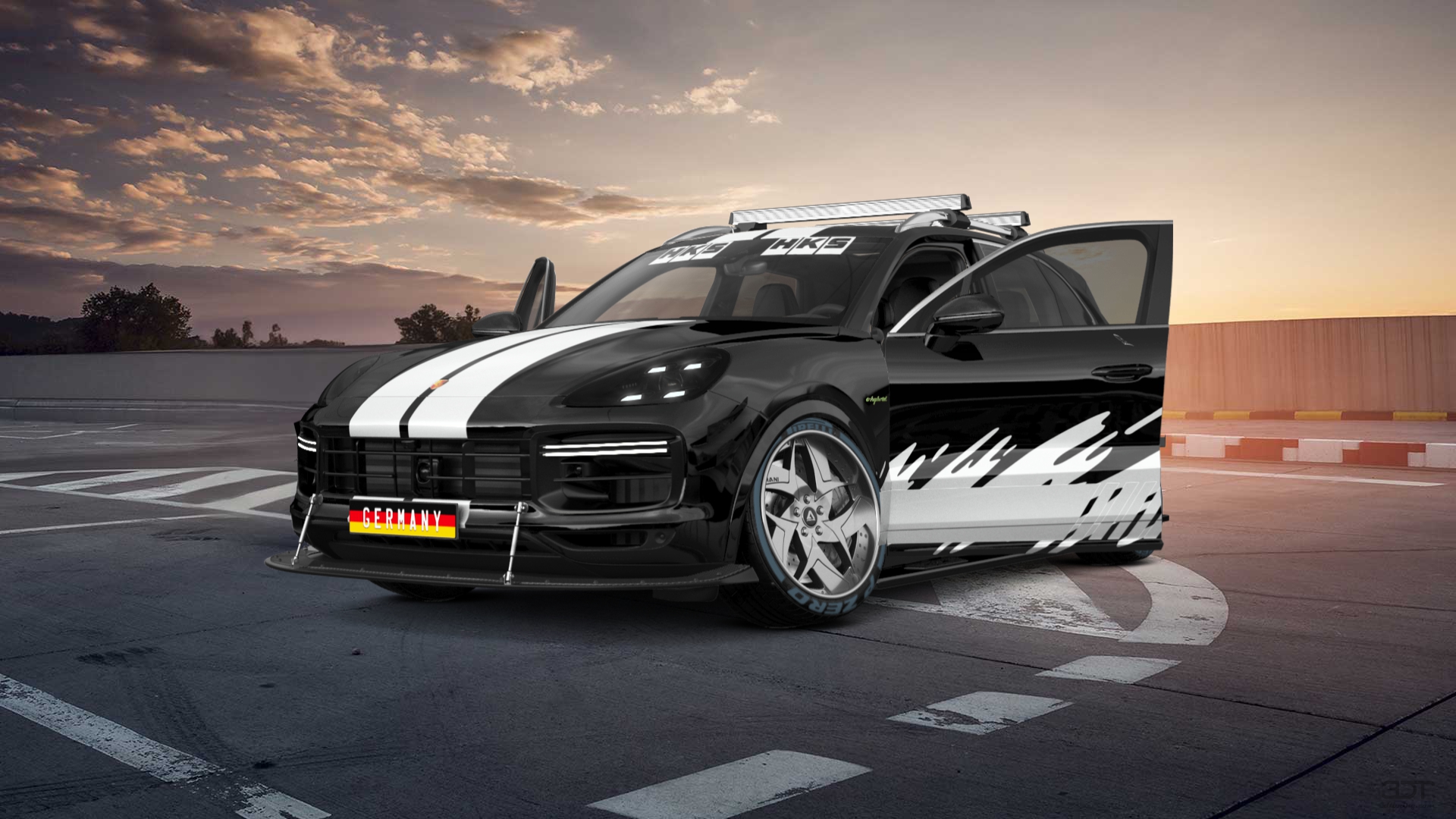 Porsche Cayenne 5 Door SUV 2018 tuning