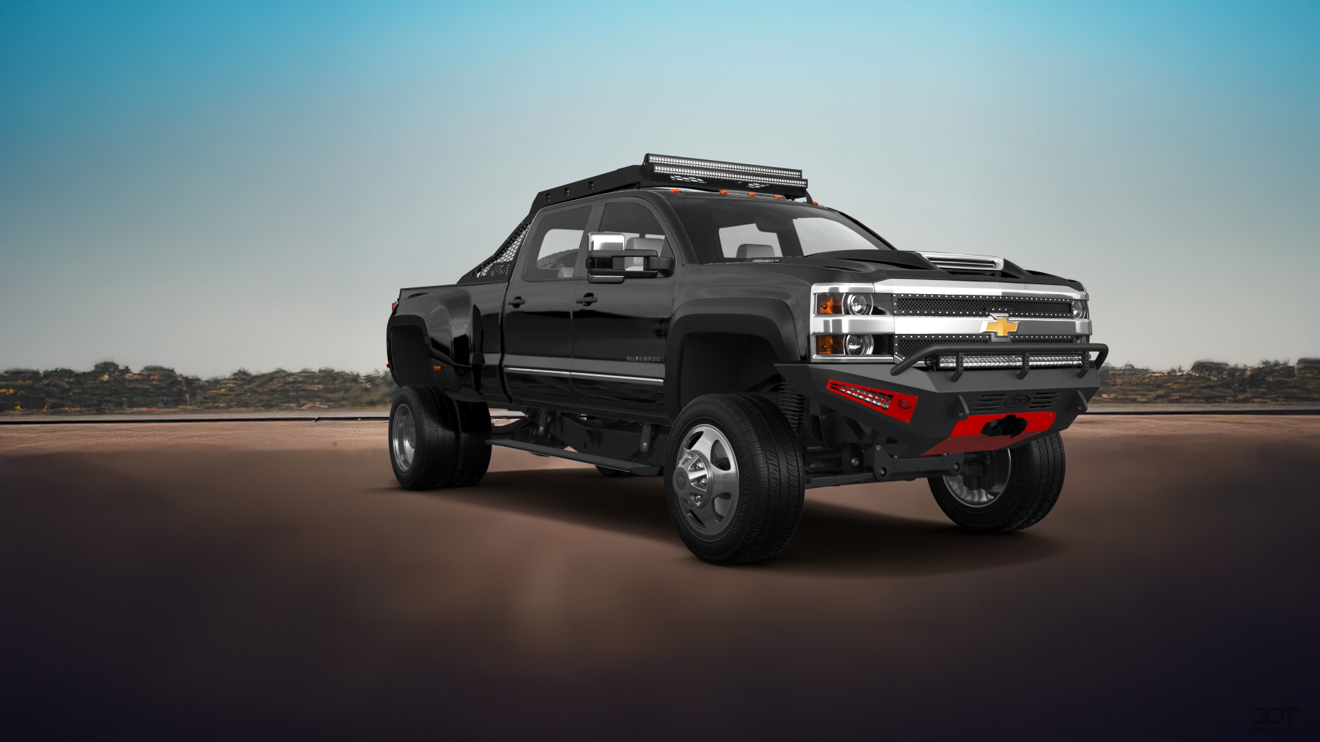 Chevrolet Silverado 3500 4 Door pickup truck 2015 tuning
