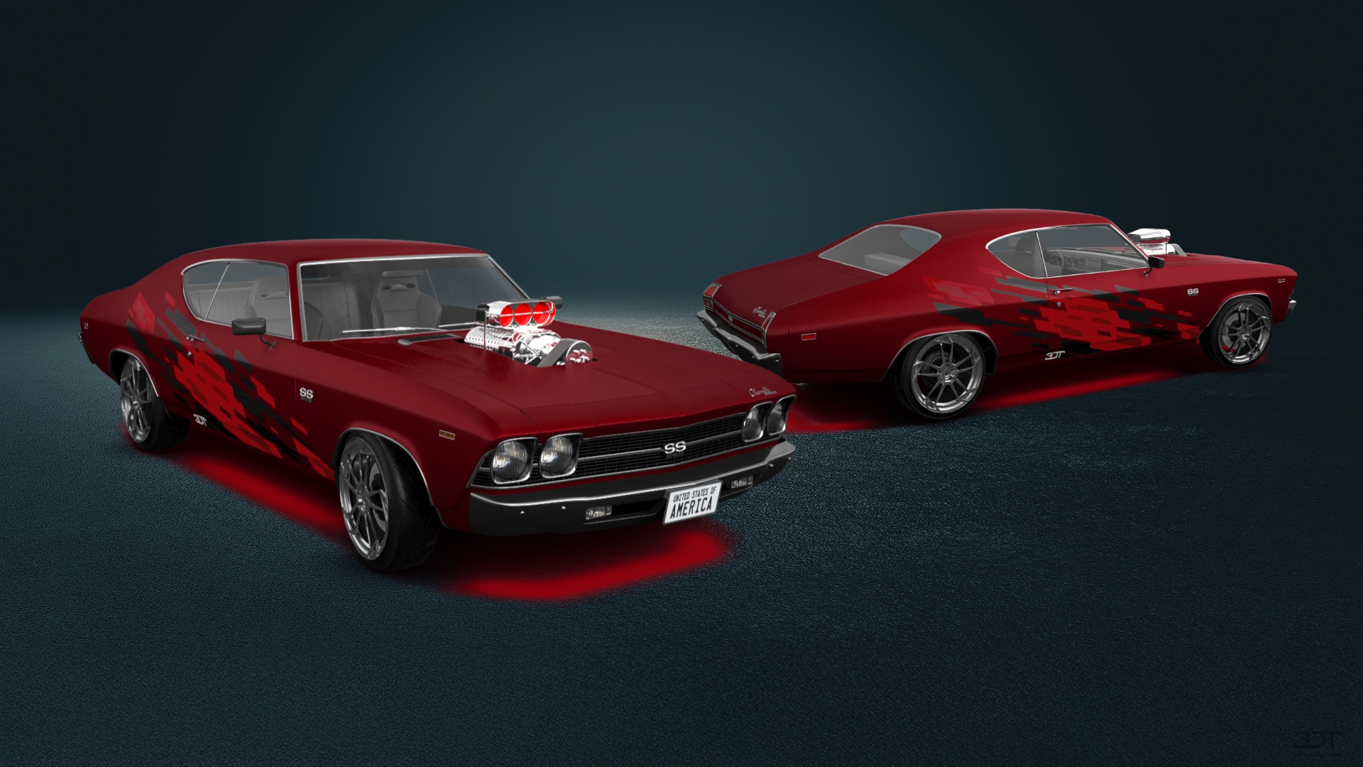 Chevrolet Chevelle SS 2 Door Hardtop 1969 tuning