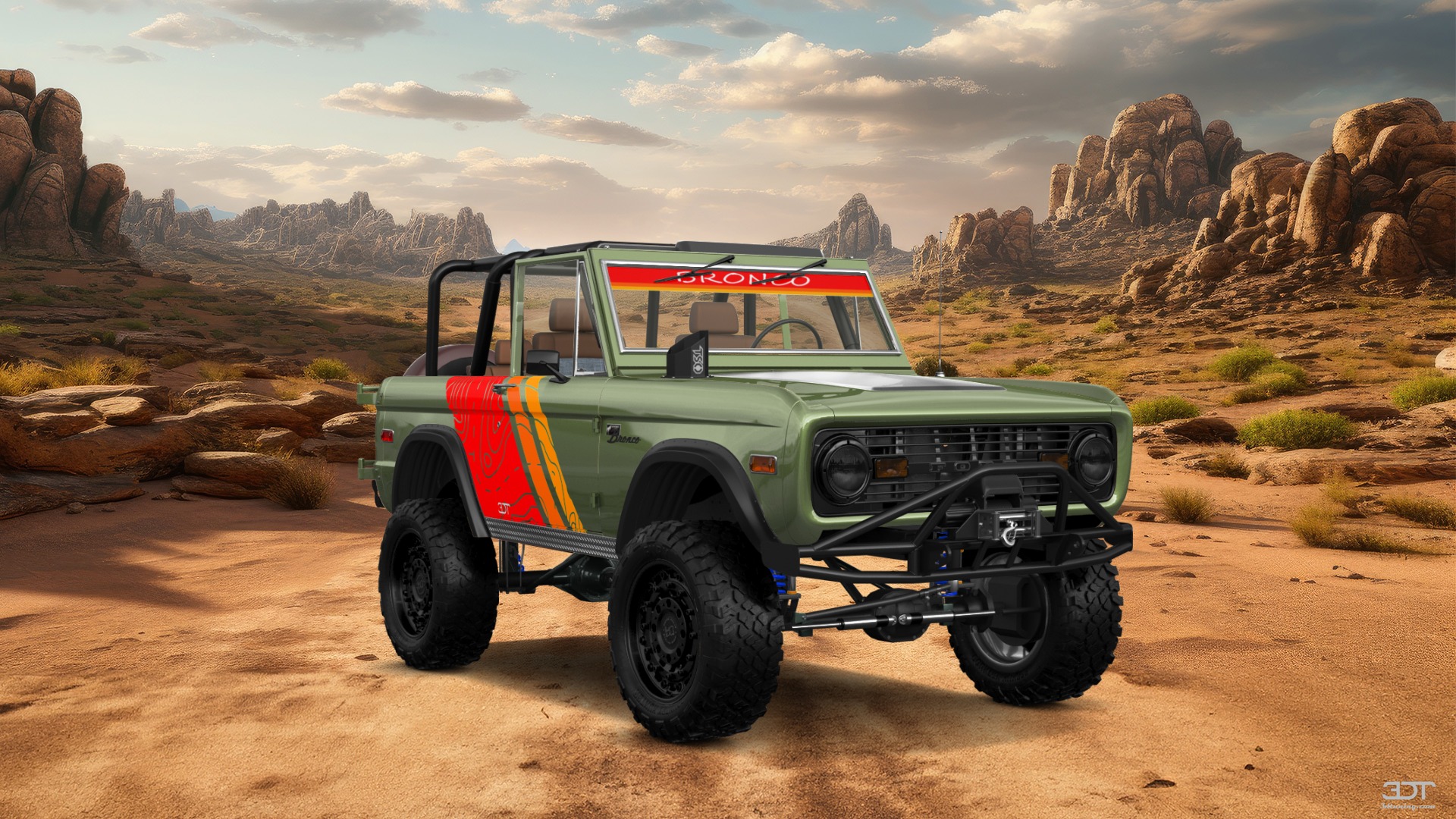 Ford Bronco 3 Door SUV 1965