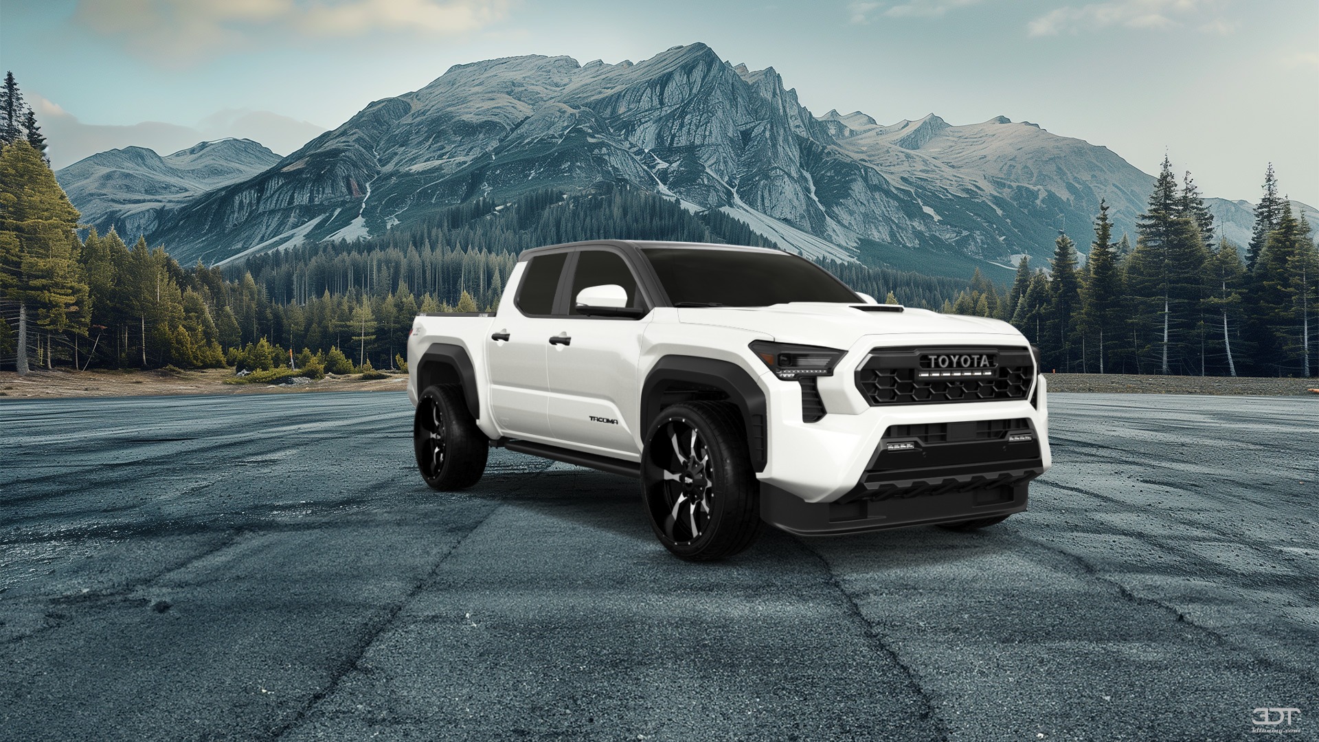 Toyota Tacoma Crew Cab 4 Door pickup truck 2024 Images
