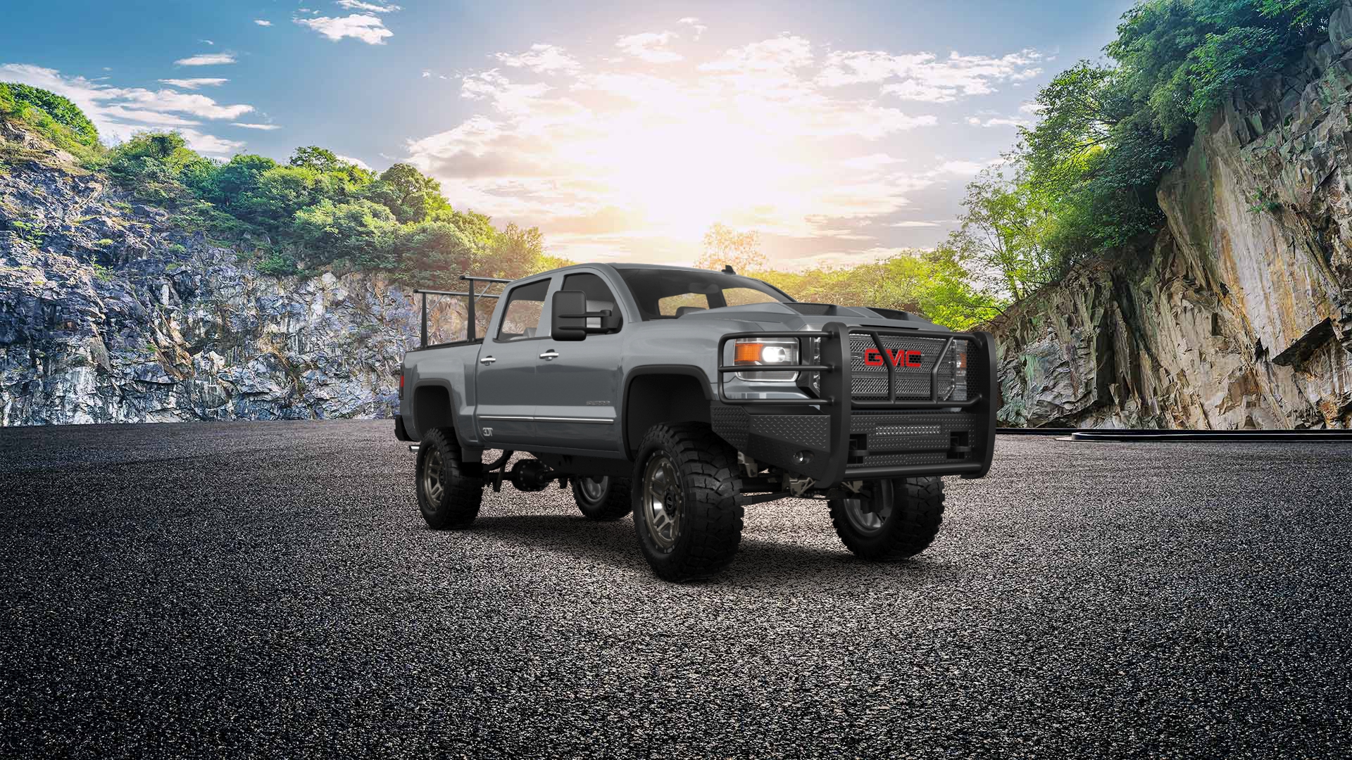 GMC Sierra 1500 Crew Cab 4 Door pickup truck 2016 tuning