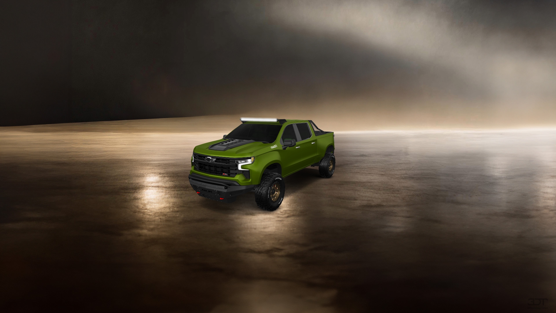 Chevrolet Silverado 1500 Crew Cab 5.8 ft box 4 Door pickup truck 2023 tuning