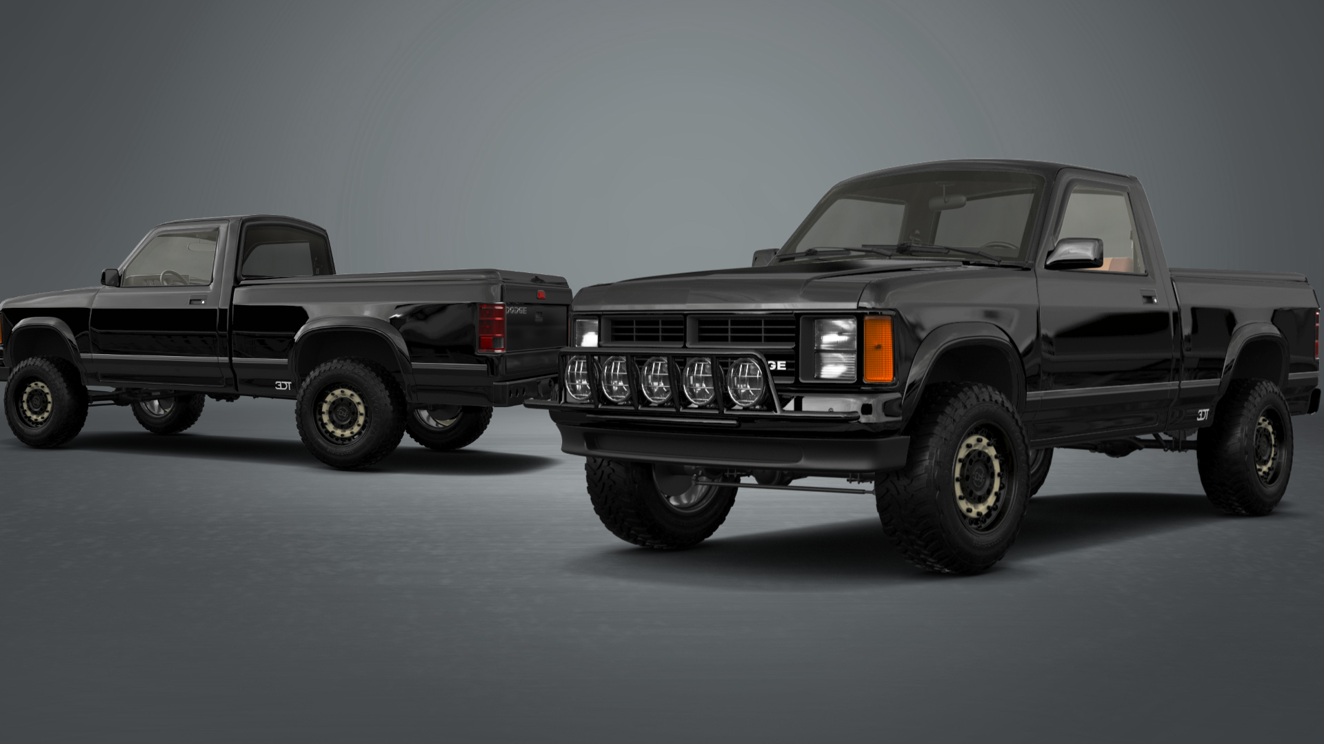 Dodge Dakota Regular Cab 2 Door pickup truck 1987