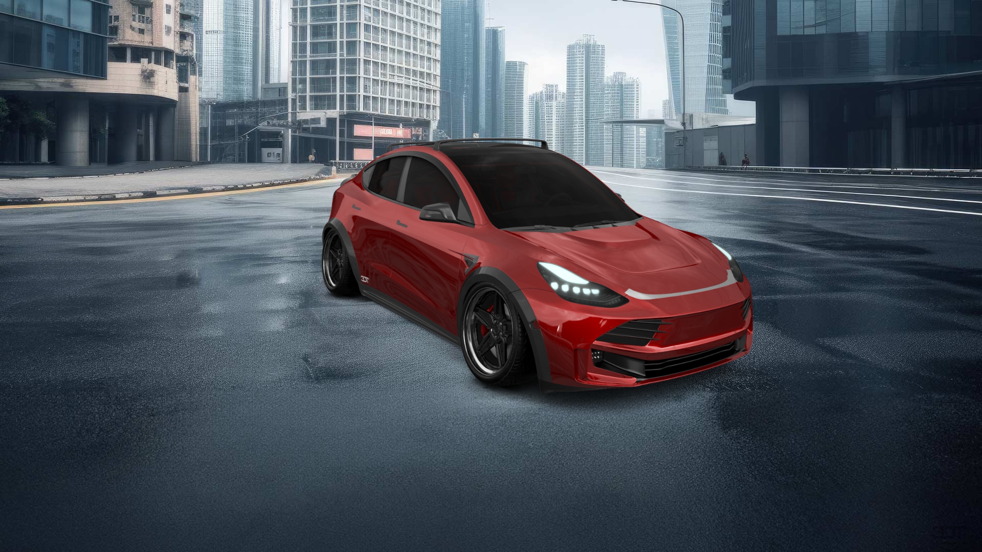 Tesla Model Y 5 Door SUV 2020 tuning