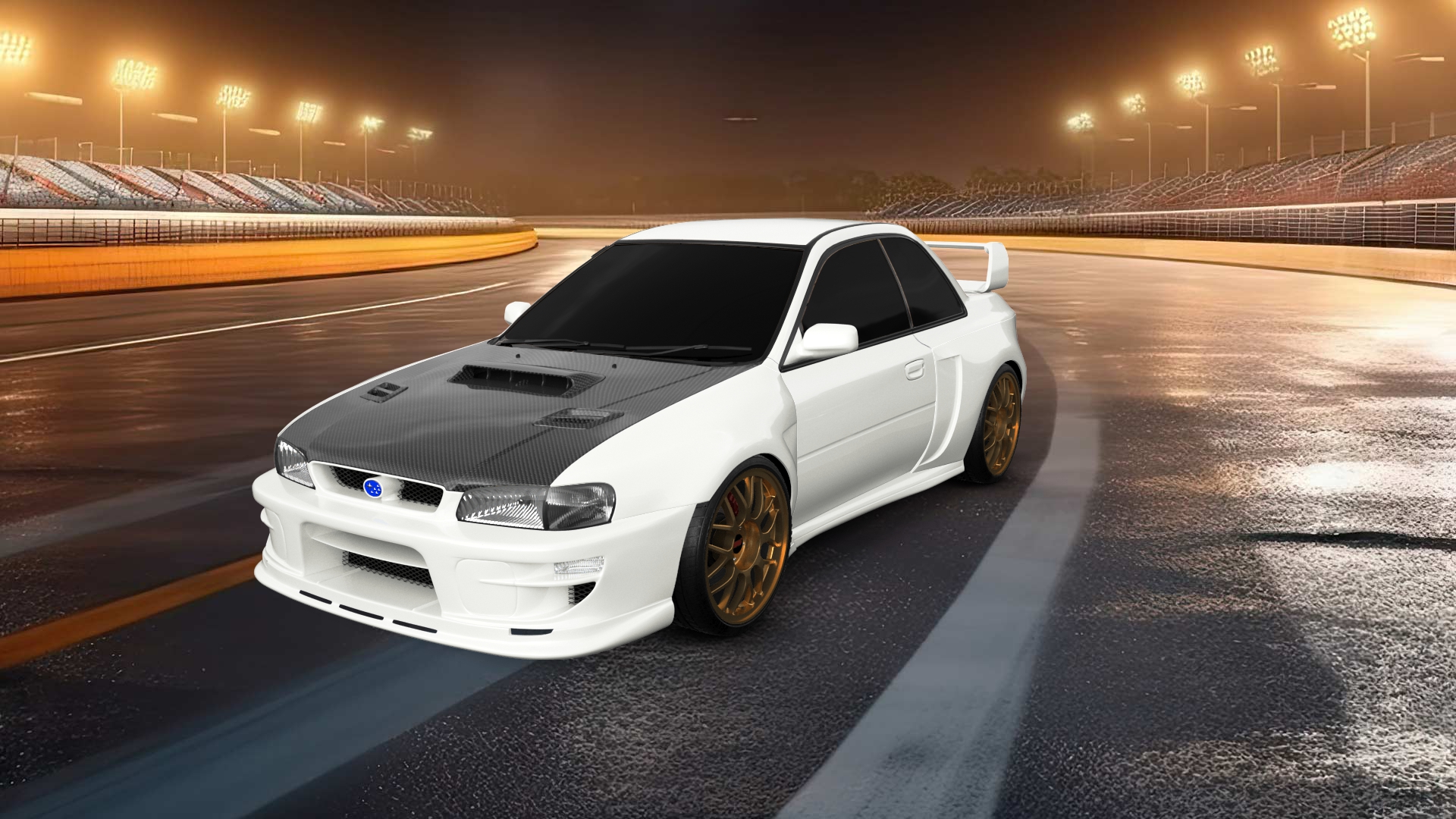 Subaru Impreza WRX STI 22B 2 Door Coupe 2000