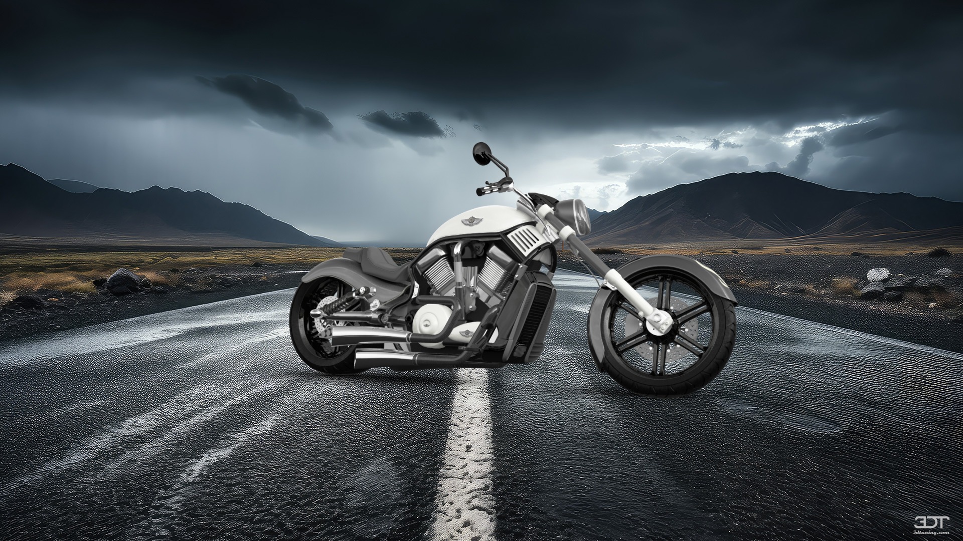 Harley-Davidson Custom Chopper Cruiser 2011 tuning