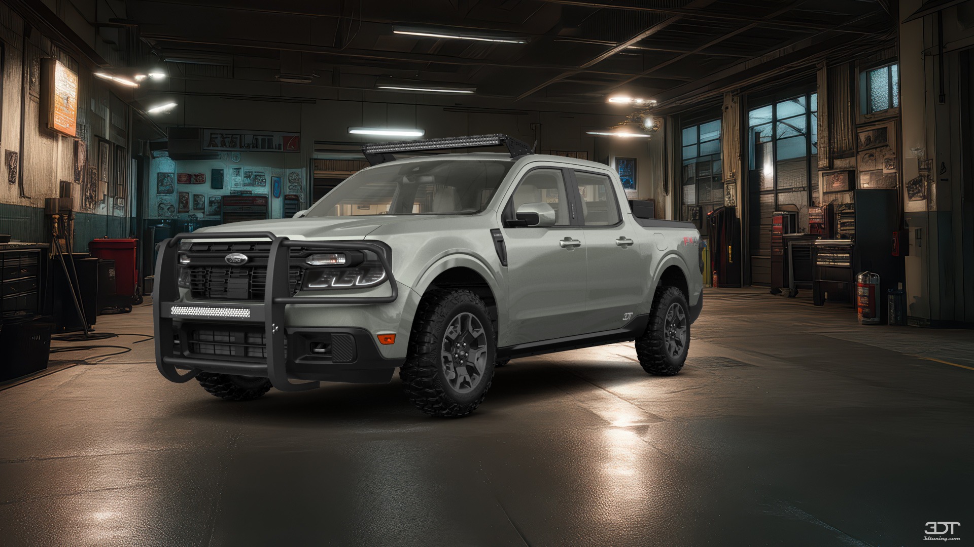 Ford Maverick 4 Door pickup truck 2022 tuning