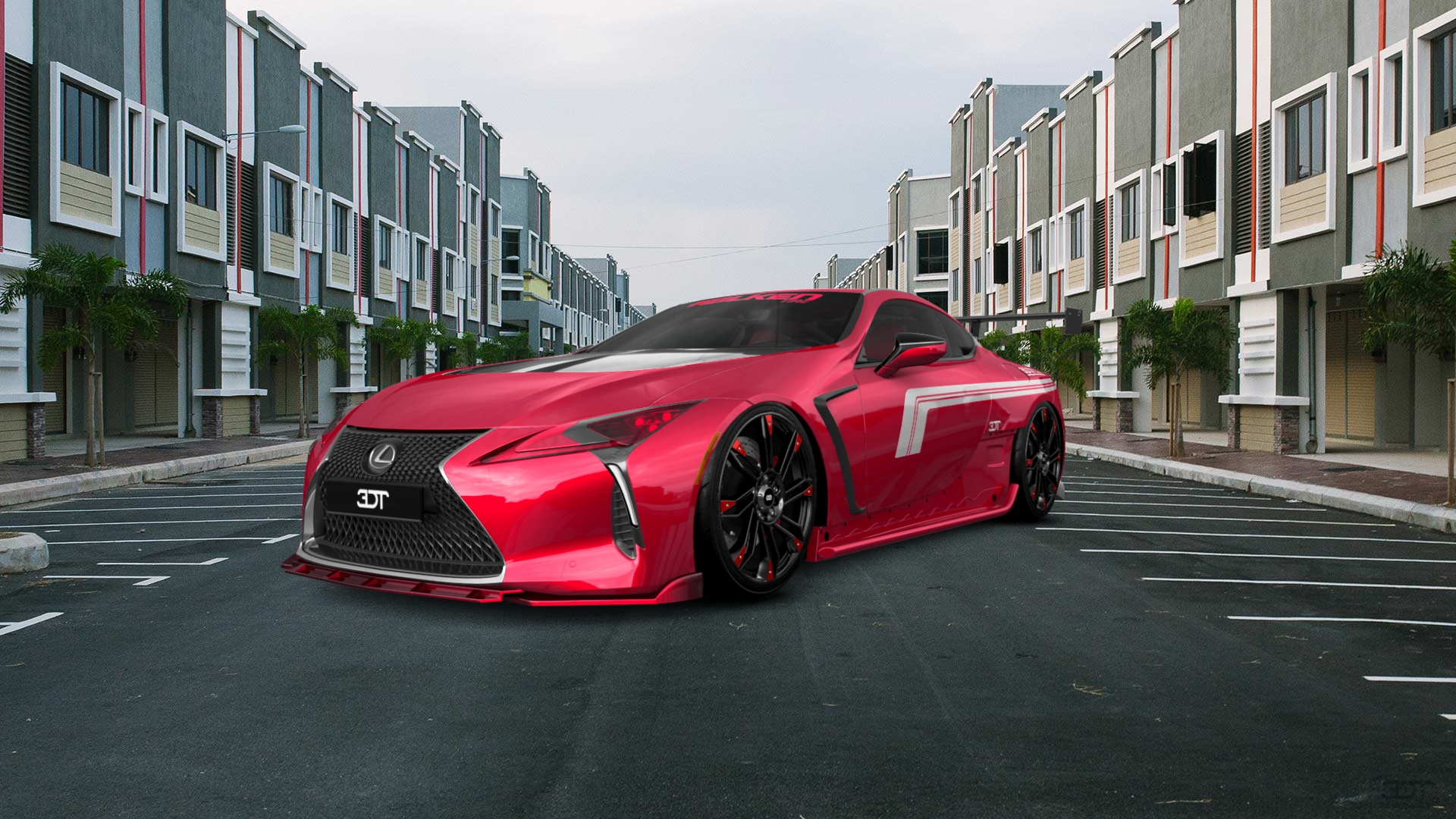 Lexus LC500 2 door fastback coupe 2017 tuning