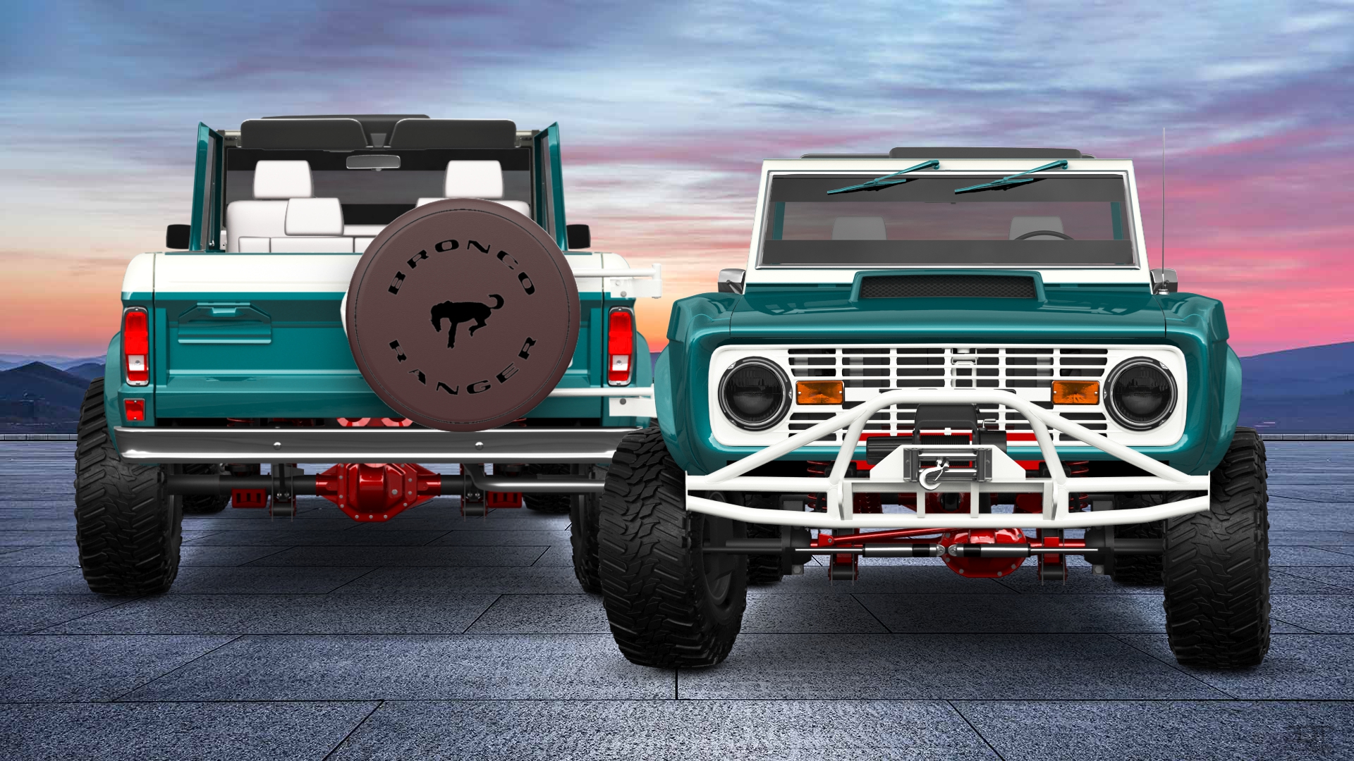 Ford Bronco 3 Door SUV 1965 Images