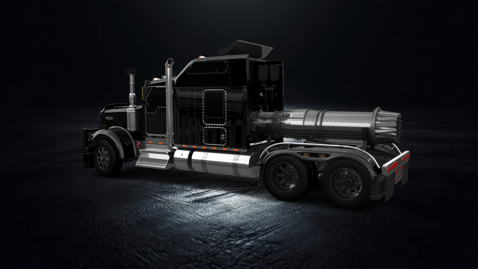 Kenworth W900 Sleeper Cab Truck 2015