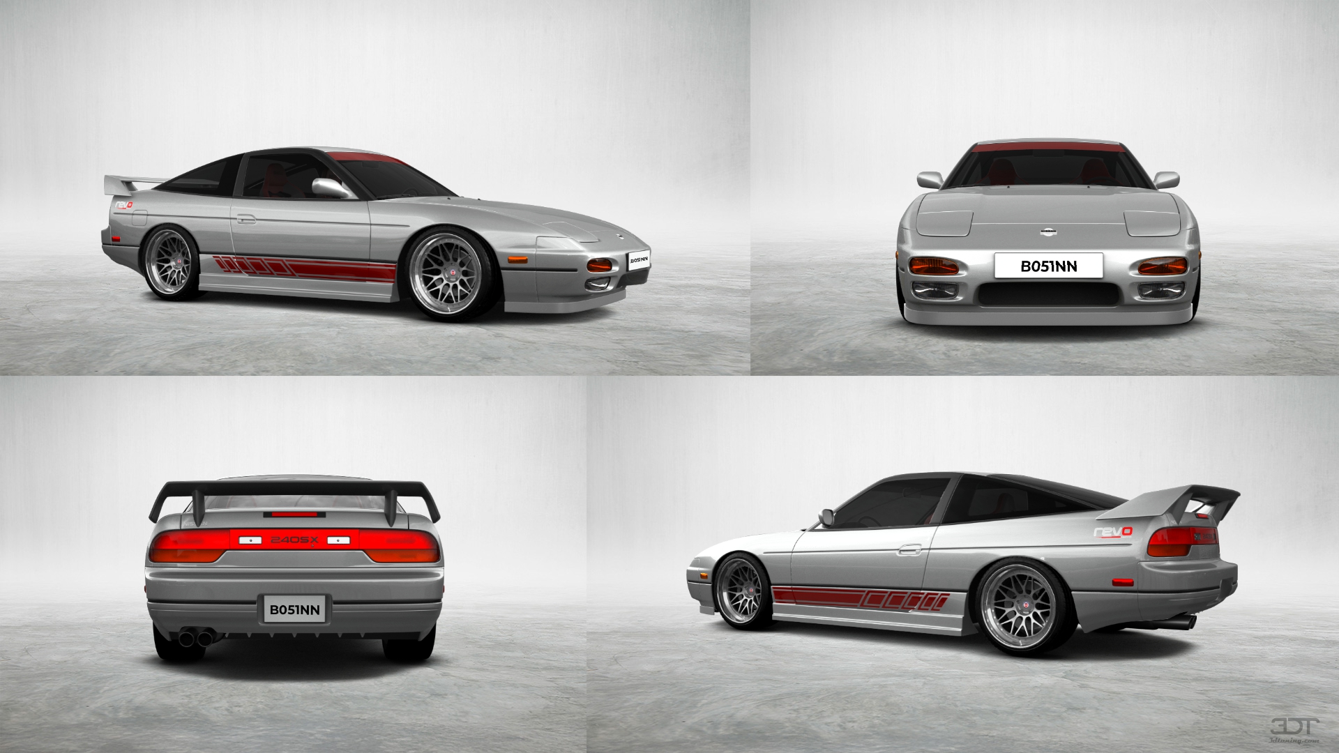 Nissan 240SX 3 Door Hatchback 1989 tuning