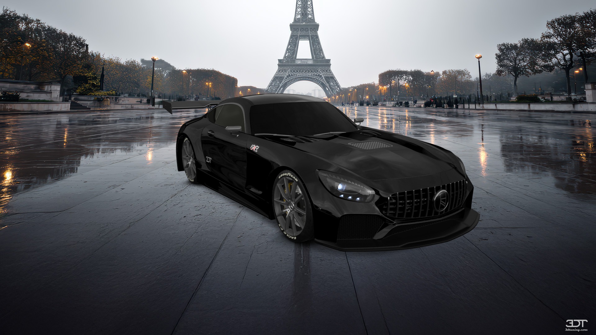 Mercedes AMG GT 2 door fastback coupe 2015 tuning