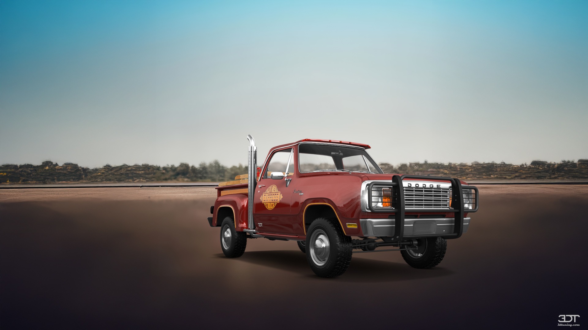 Dodge Lil Red Express 2 Door pickup truck 1978