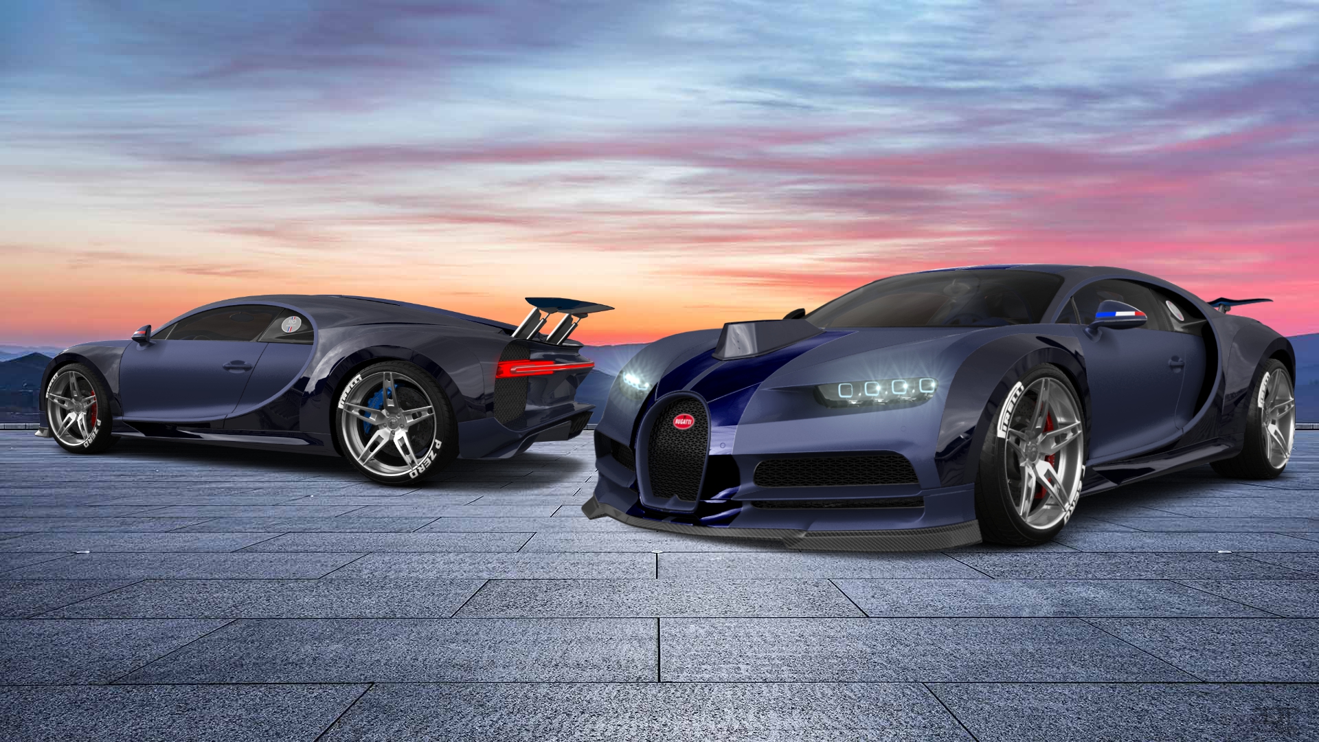 Bugatti Chiron 2 Door Coupe 2016