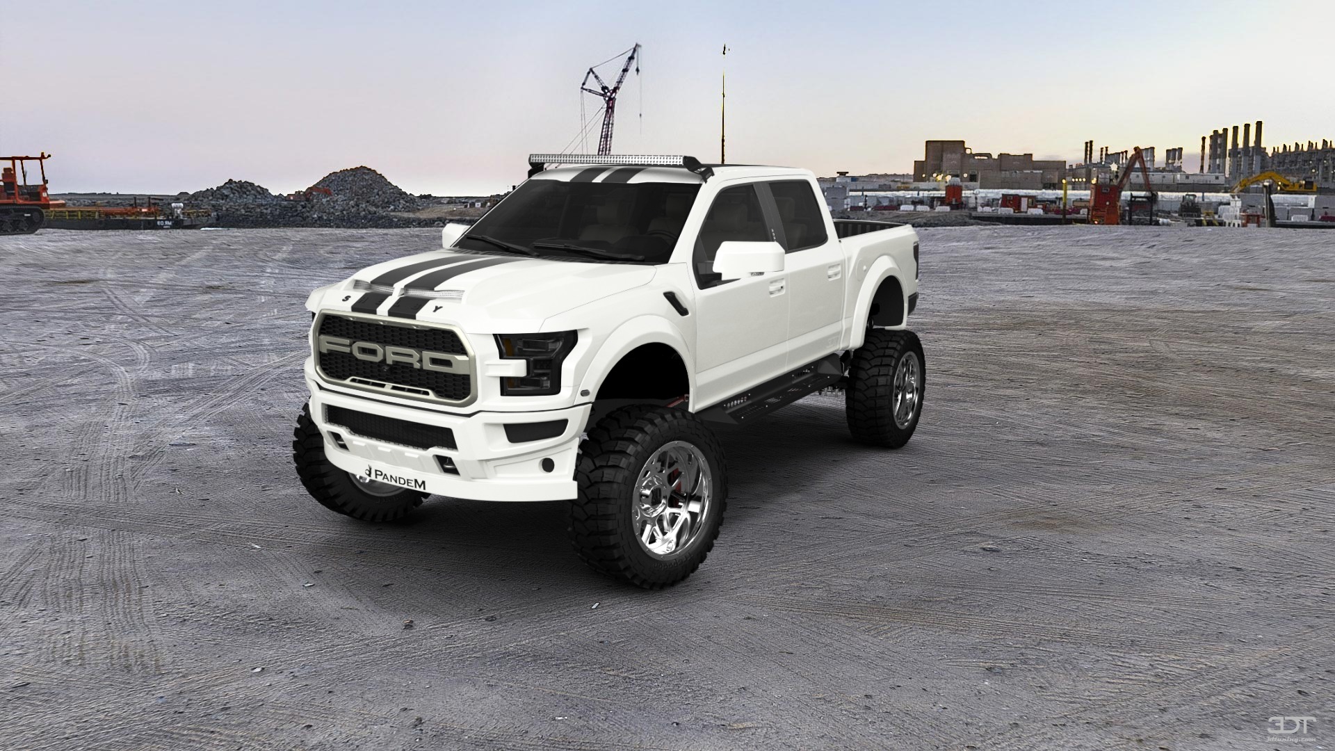 Ford F-150 Raptor 4 Door pickup truck 2017 tuning