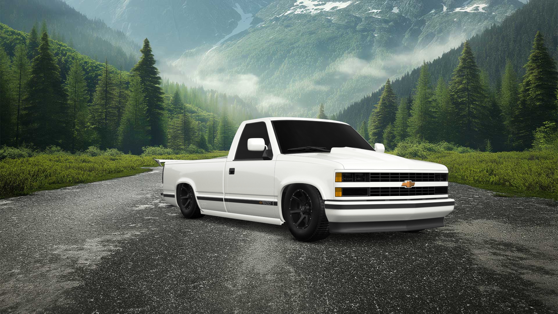 Chevrolet K1500 Regular Cab Fleetside Pickup 1988