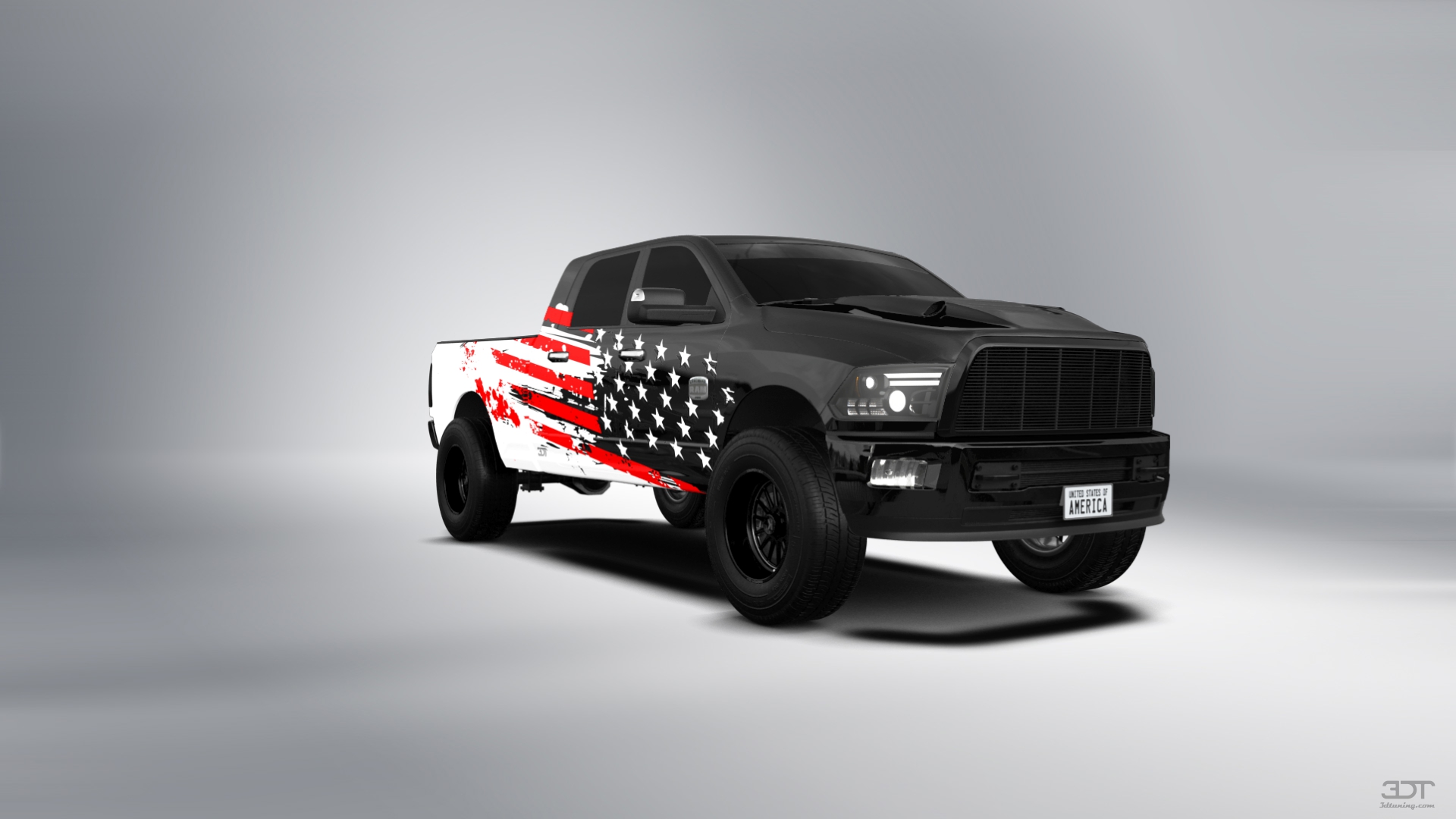 Dodge Ram 2500 Mega Cab 6.4 ft box 4 Door pickup truck 2010 tuning