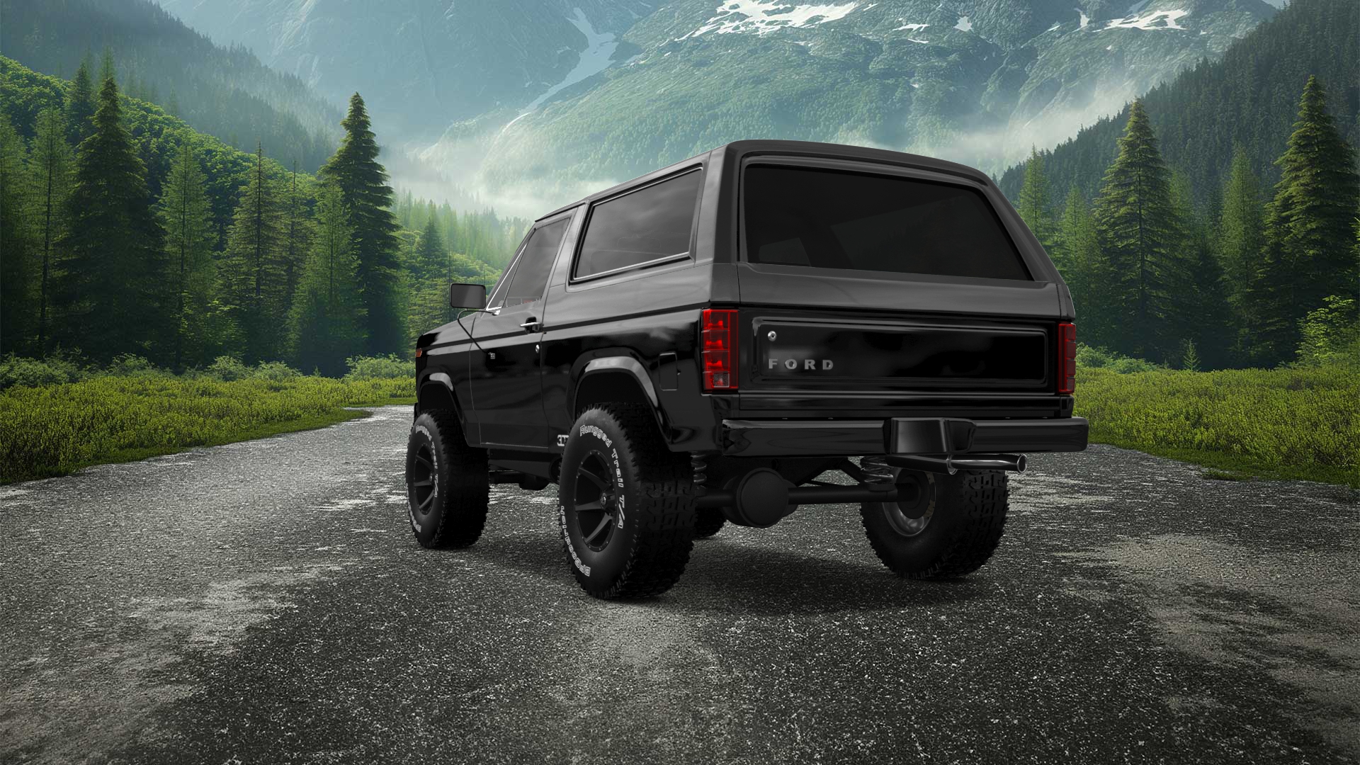 Ford Bronco 3 Door SUV 1980
