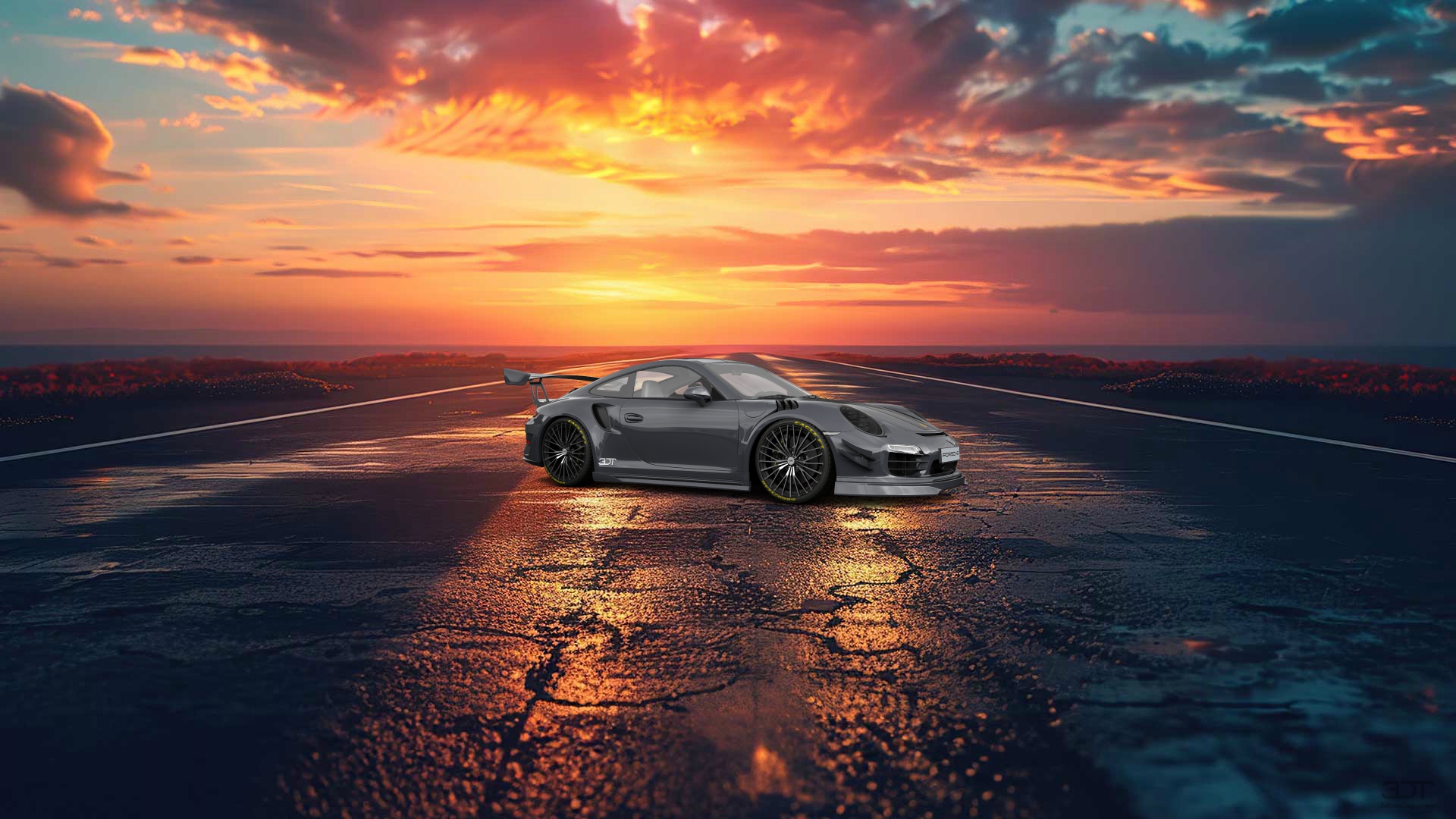 Porsche 911 Turbo S 2 Door Coupe 2014 tuning