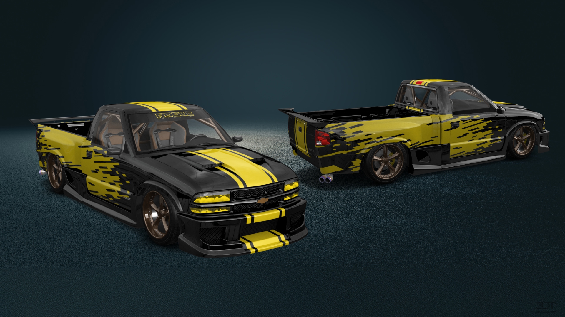 Chevrolet S-10 Stepside 2 Door pickup truck 1999