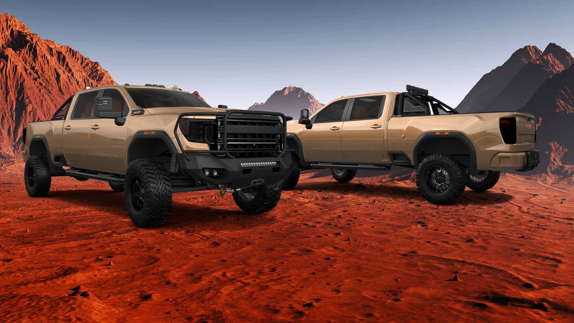 GMC Sierra 2500 HD 4 Door pickup truck 2020 Images