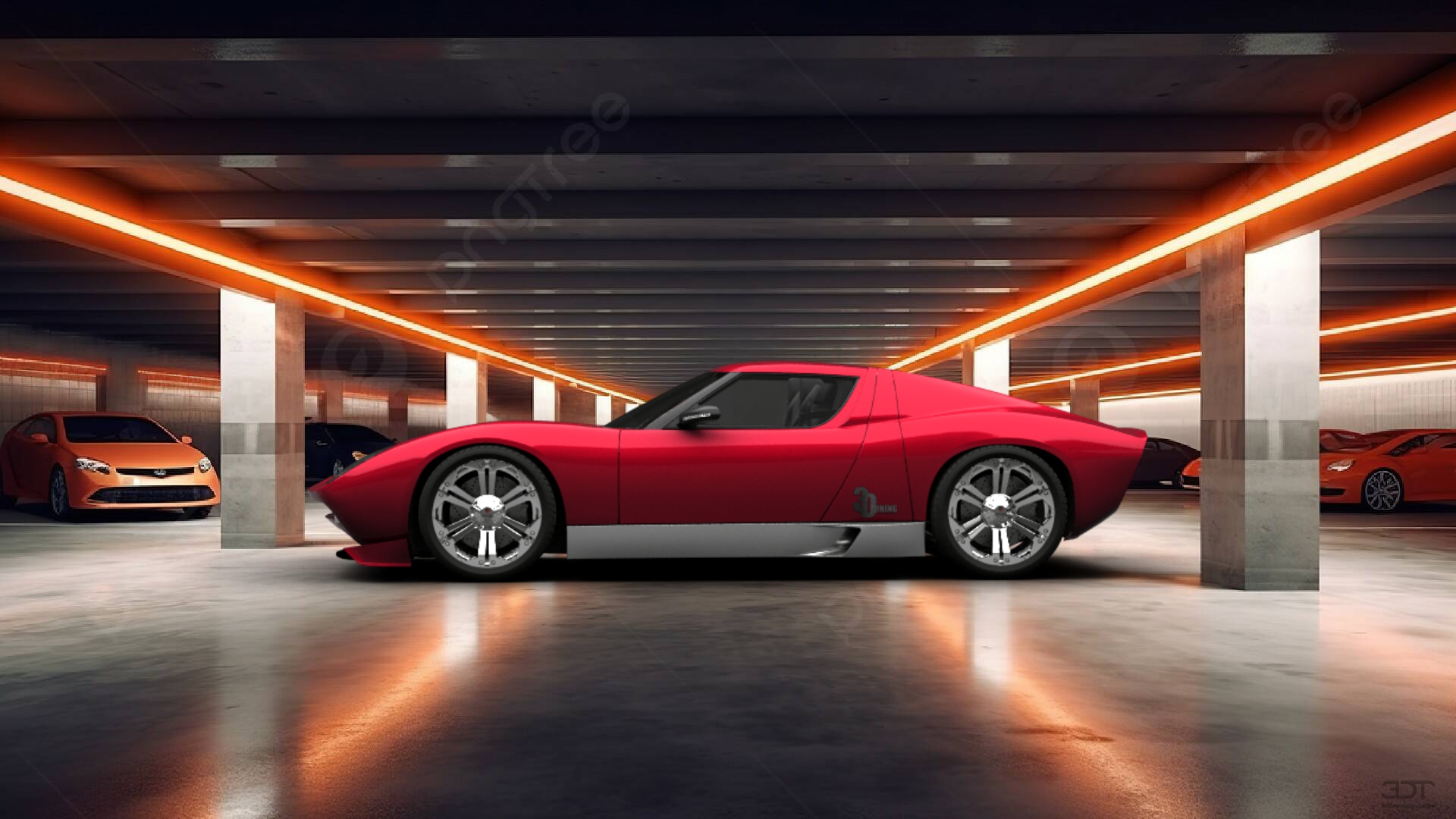 Lamborghini Miura Concept 2006 tuning by Foreversaved | 3DTuning