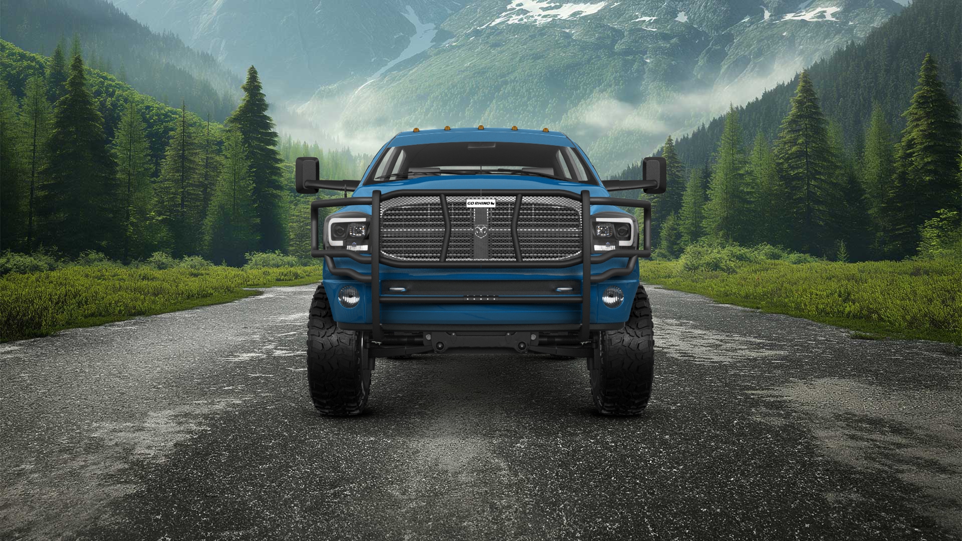 Dodge Ram 2500 4 Door pickup truck 2007 tuning