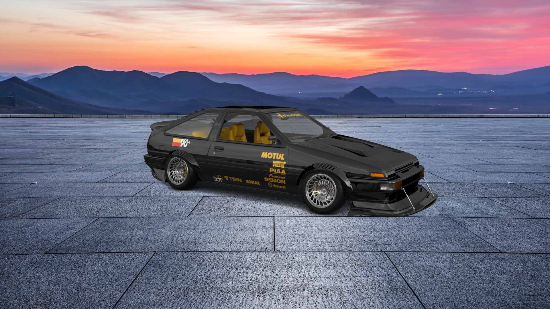 Toyota AE86 3 Door Hatchback 1985 Images