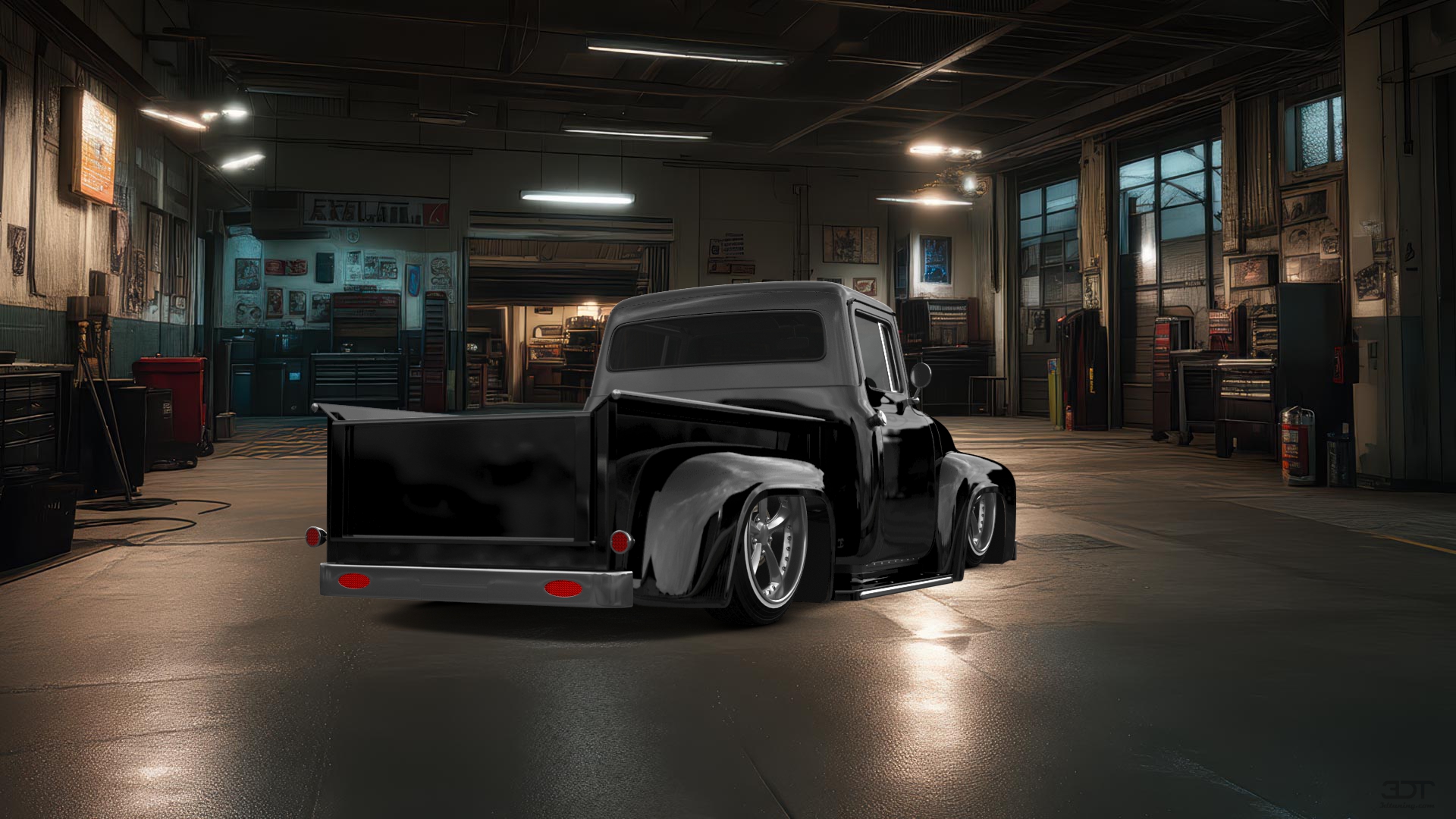 Ford F-100 2 Door truck 1956 tuning