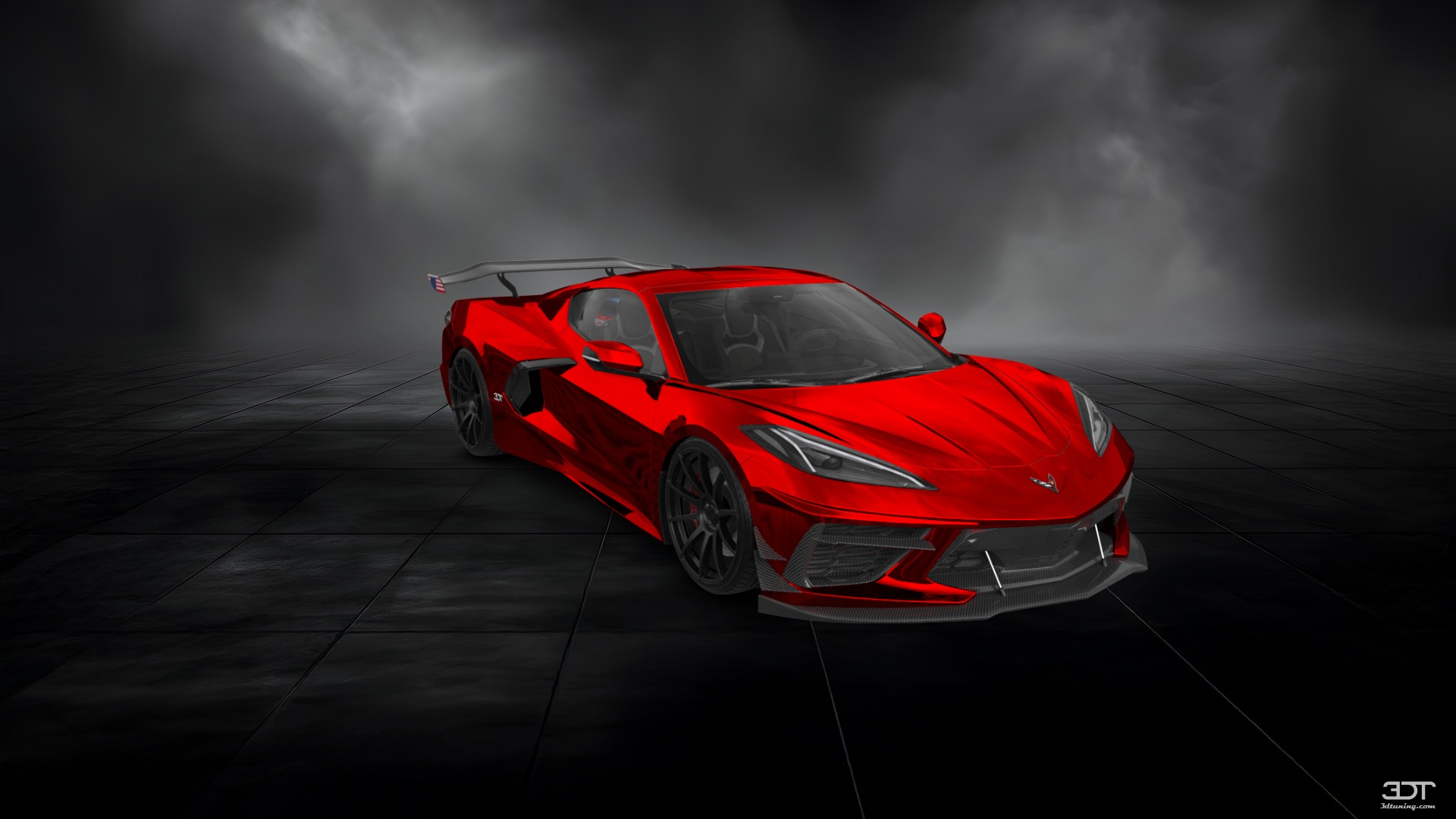 Tuning Chevrolet Corvette 2 door targa top 2020