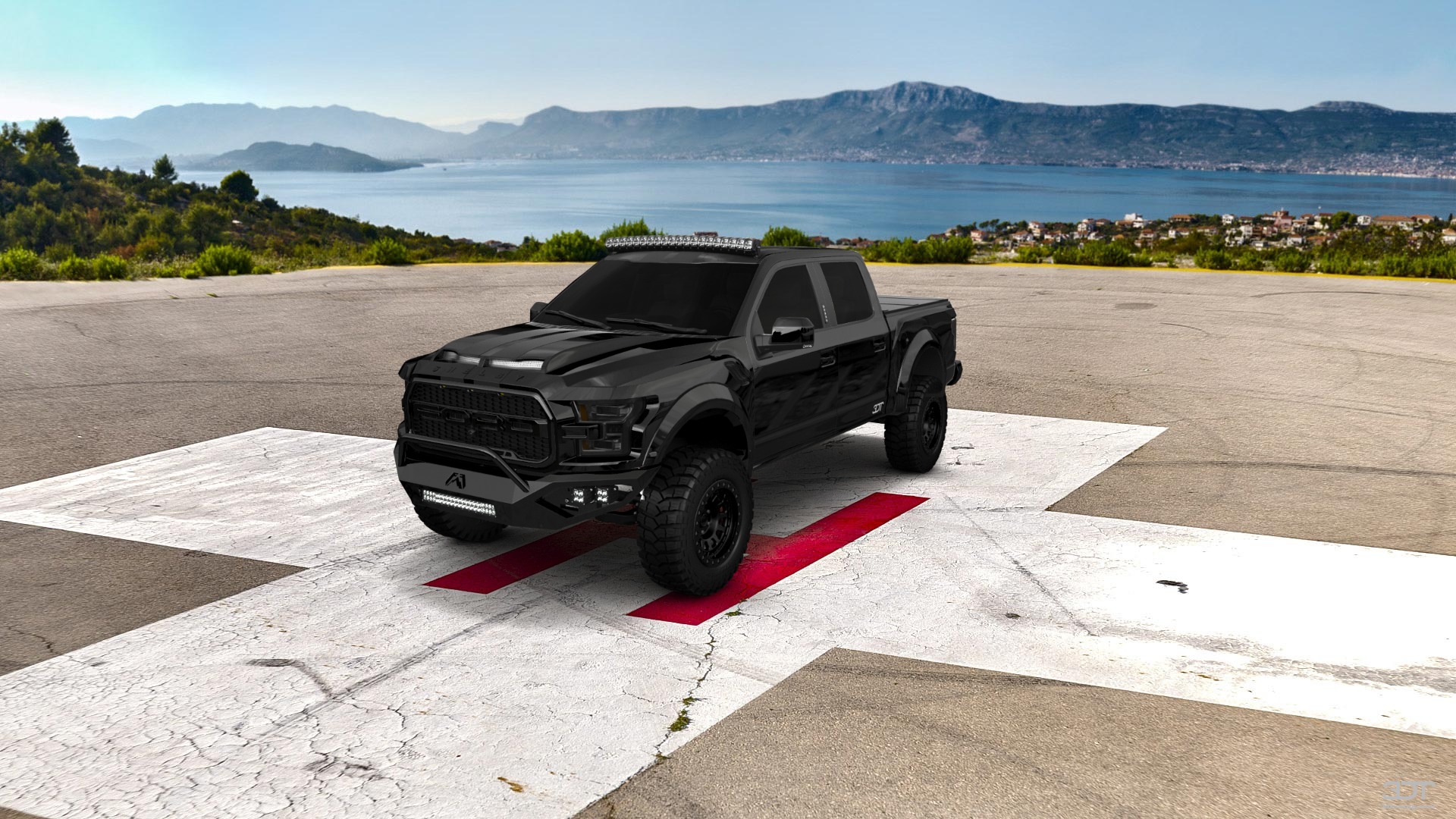 Ford F-150 Raptor 4 Door pickup truck 2017