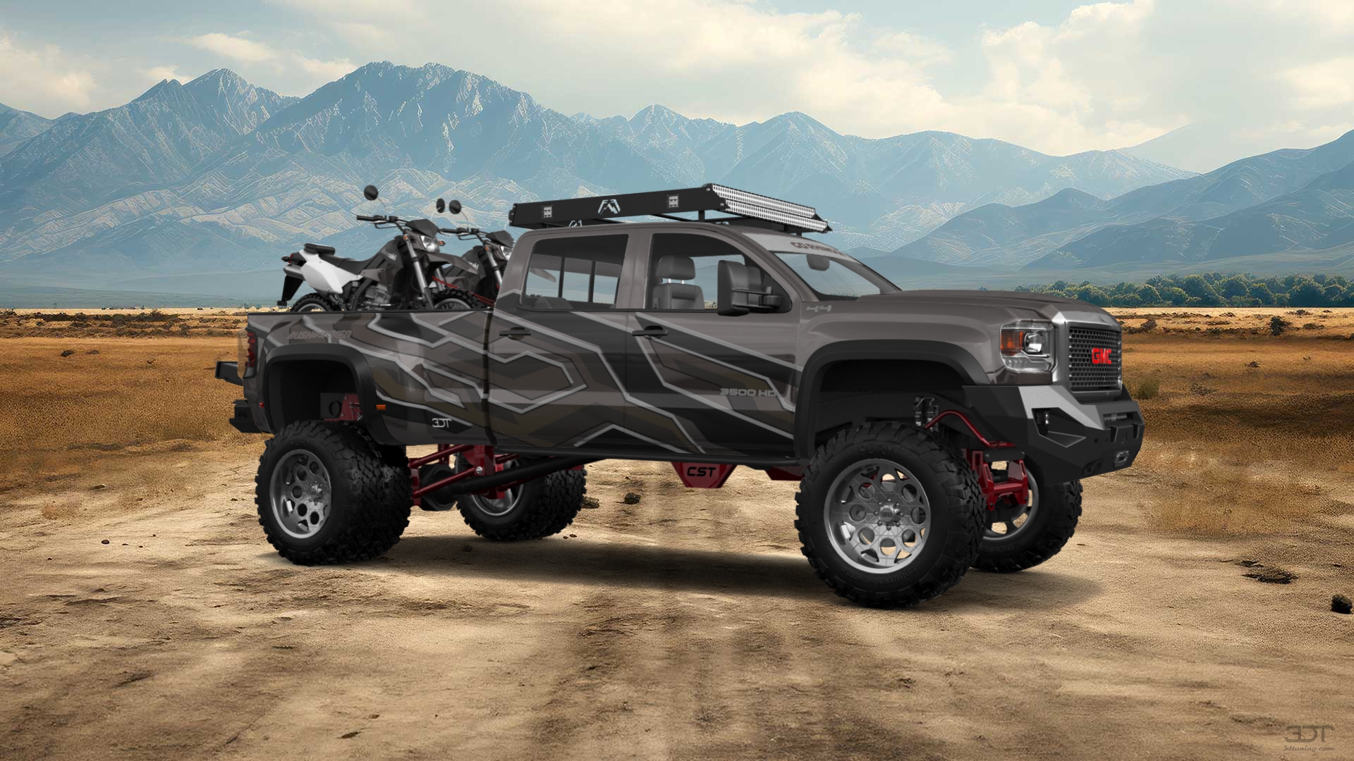 GMC Sierra 3500 HD Crew Cab 4 Door pickup truck 2015