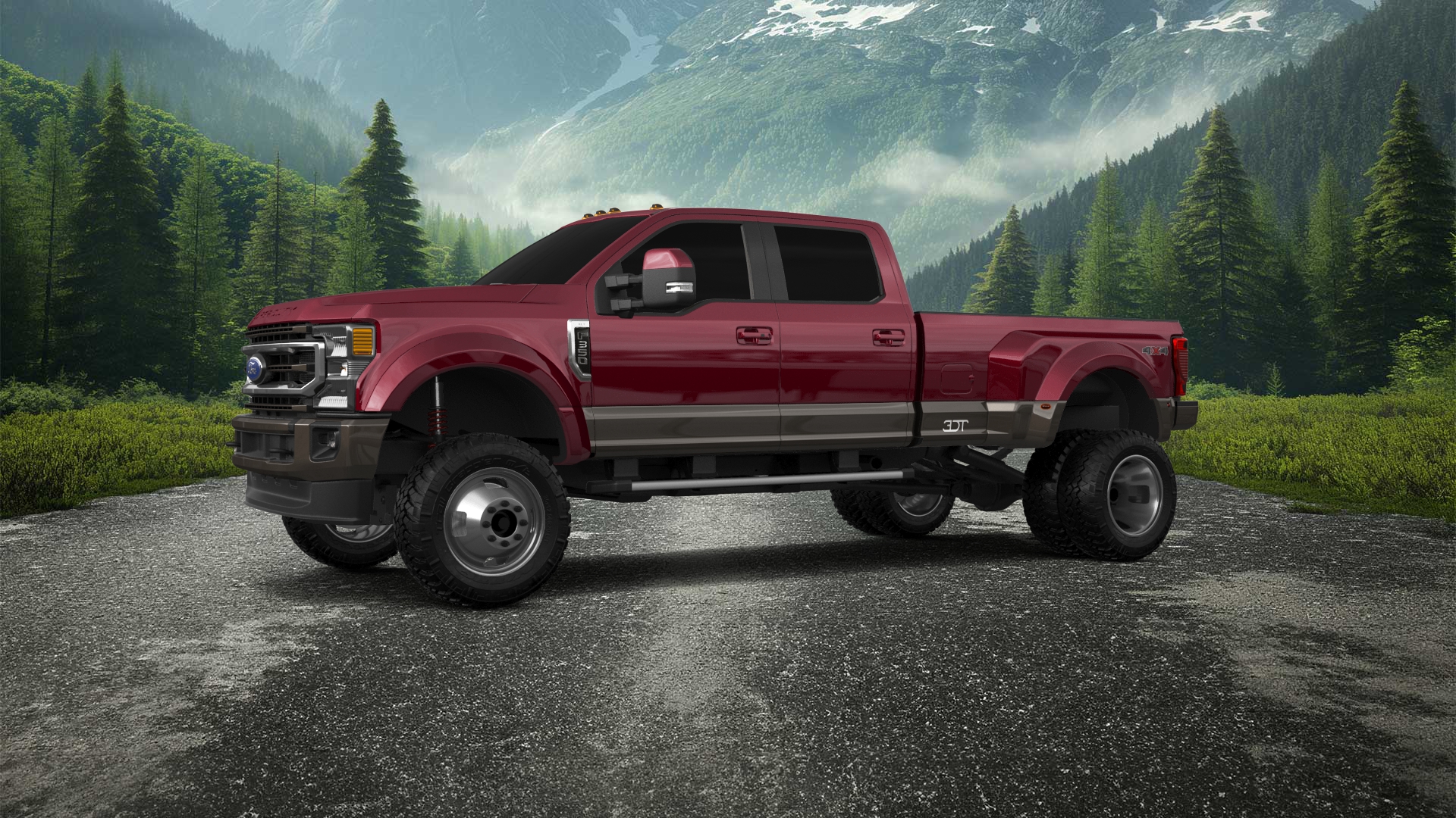 Ford F-350 DRW 4 Door pickup truck 2021