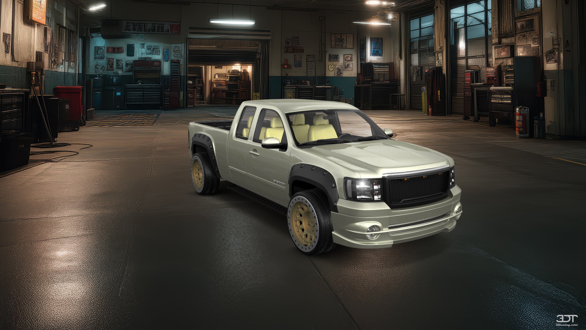 GMC Sierra 1500 Double Cab 6.6 ft box 2 Door truck 2007 tuning