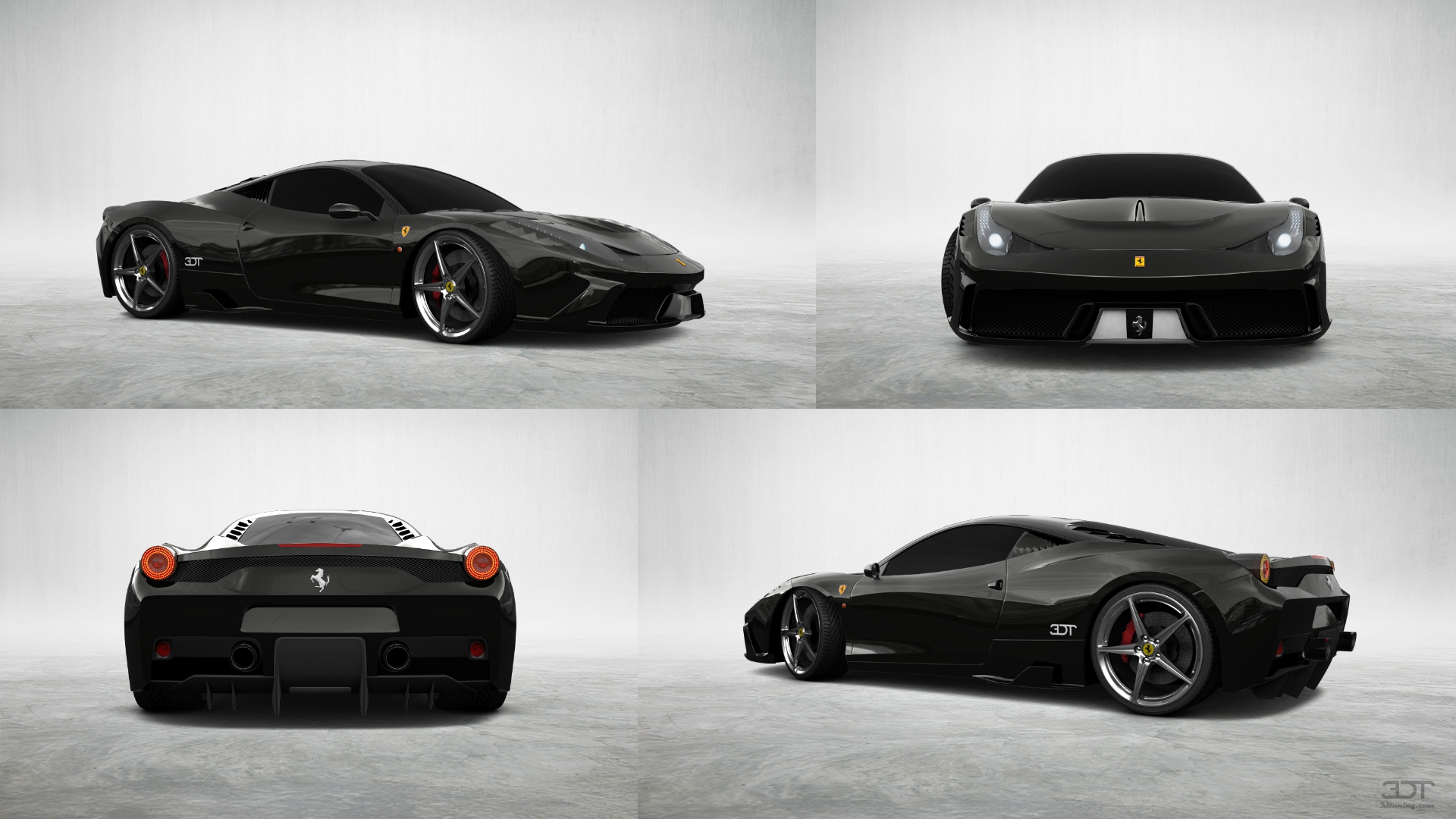 Ferrari 458 Italia 2 door spider 2010 tuning