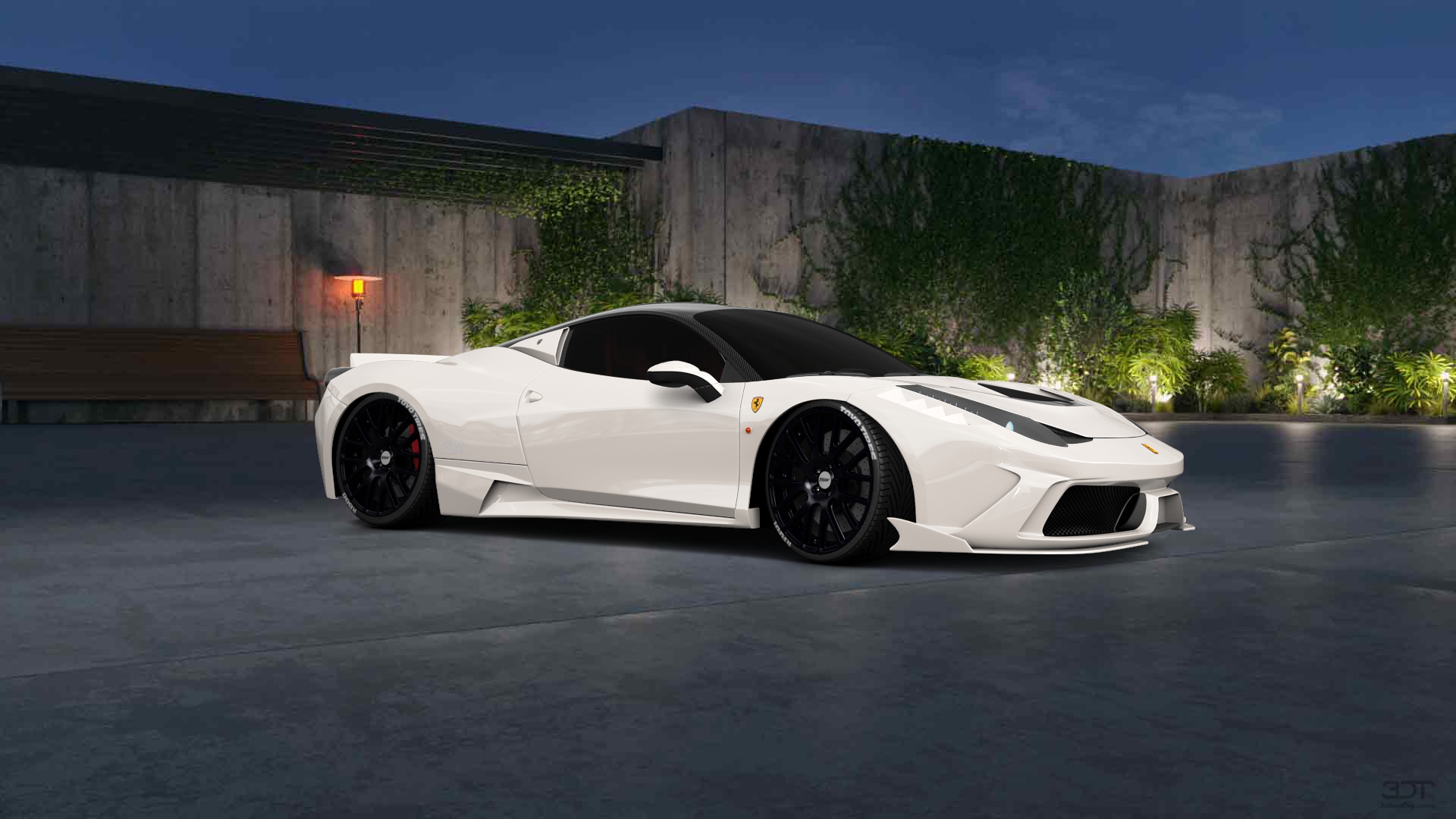 Ferrari 458 Italia 2 door spider 2010 tuning