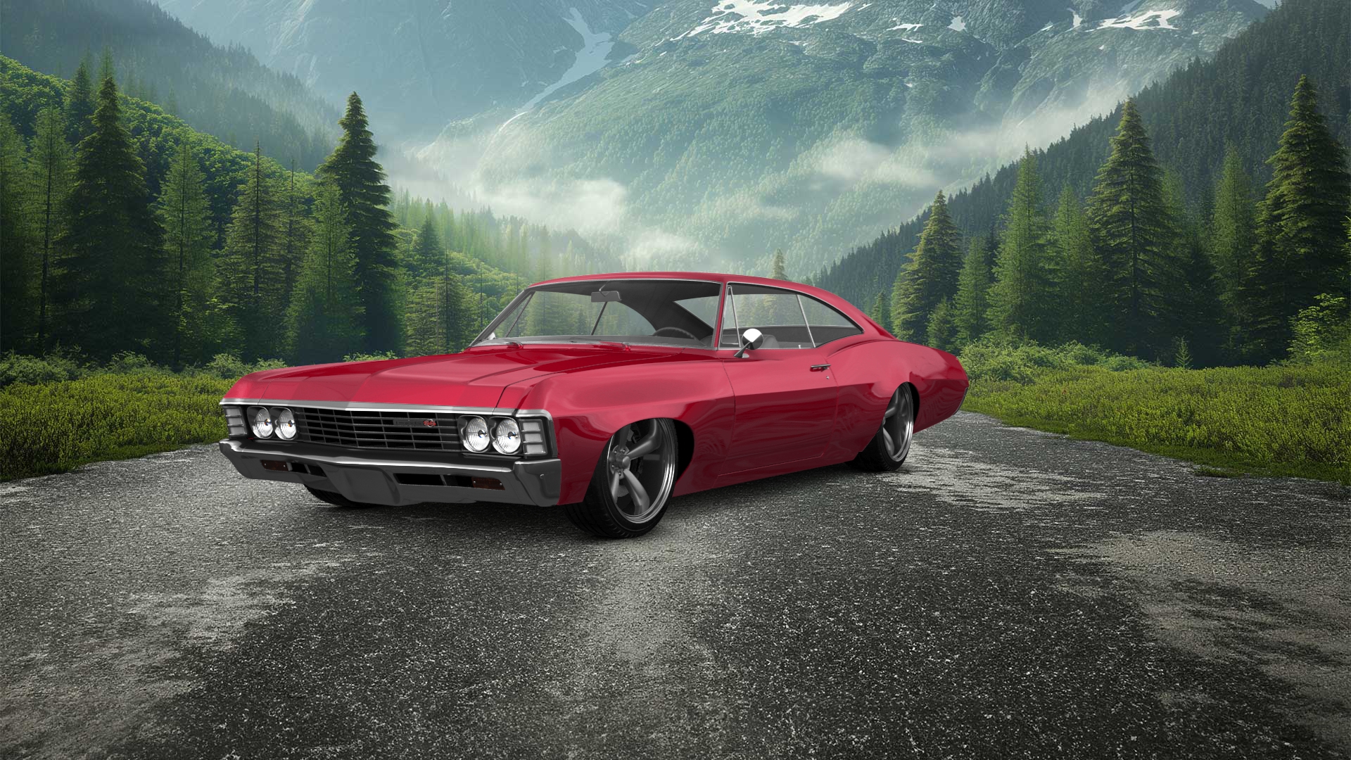 Chevrolet Impala SS 2 Door Coupe 1965 tuning