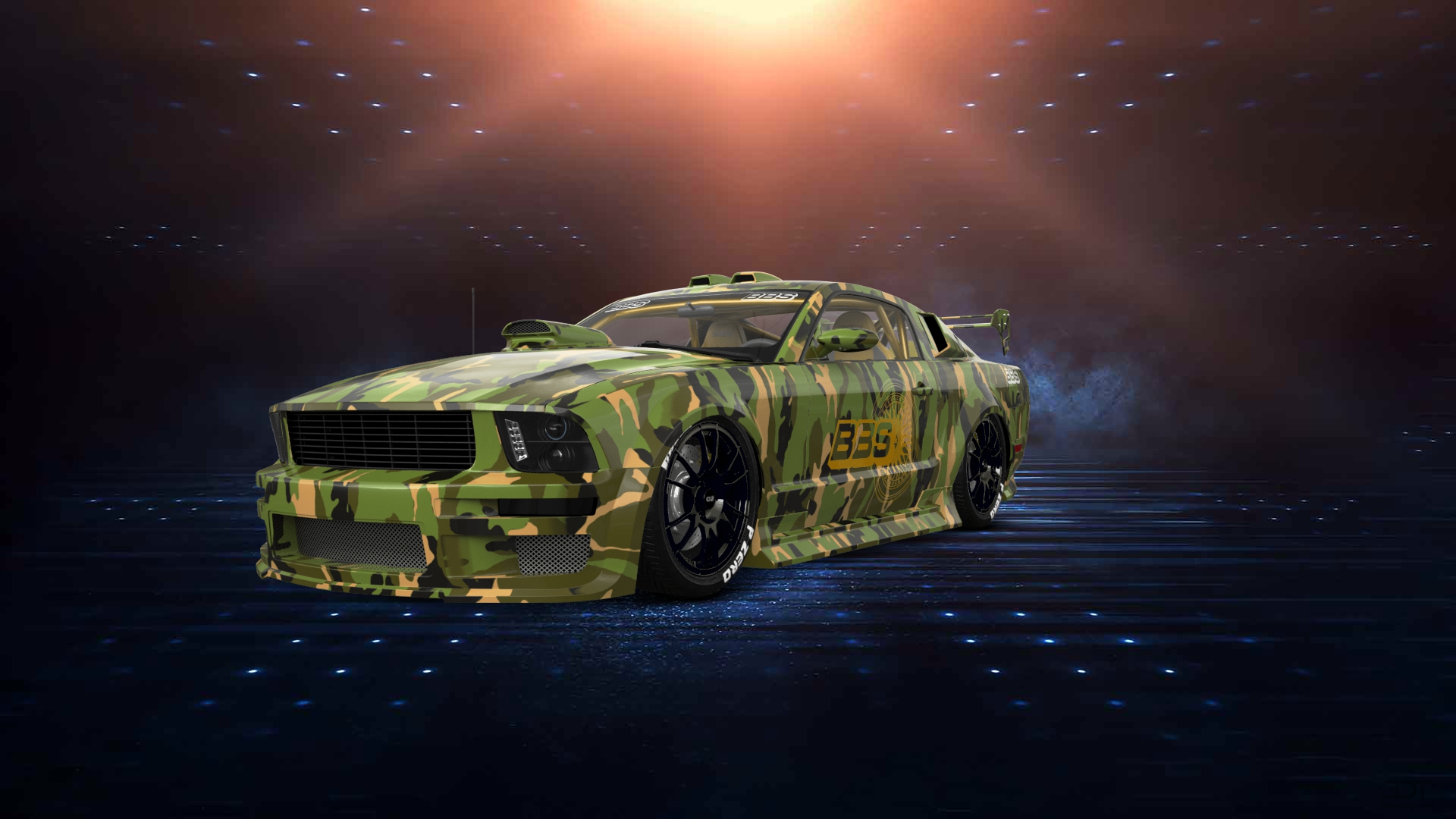 Ford Mustang 2 Door Coupe 2006 tuning