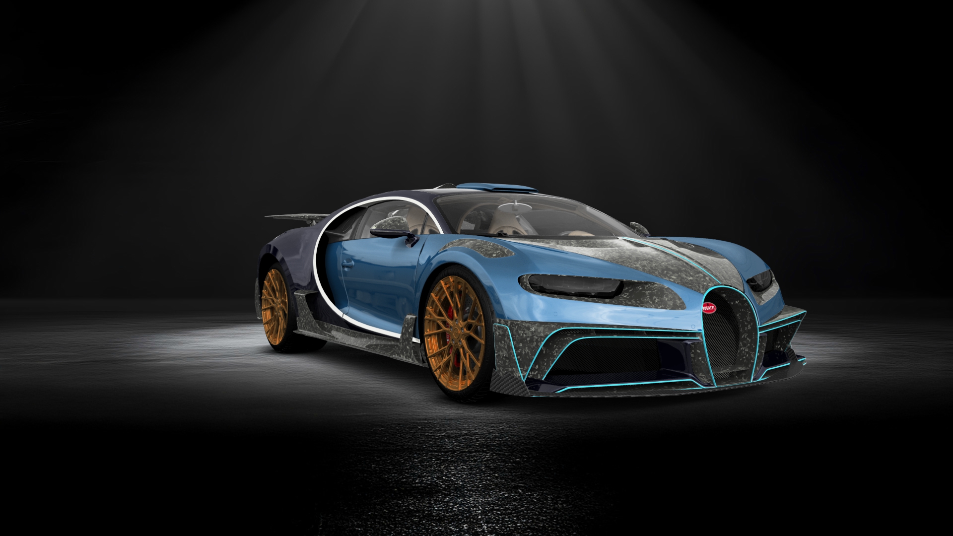 Bugatti Chiron 2 Door Coupe 2016
