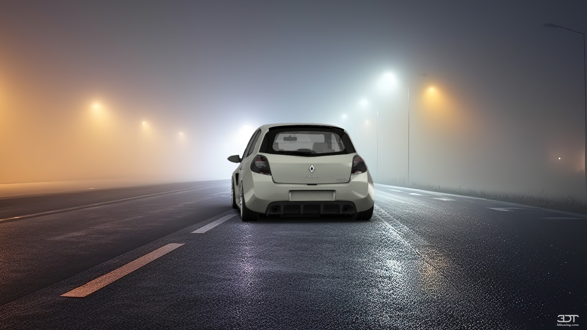 Renault Clio 3 Door Hatchback 2008 Images