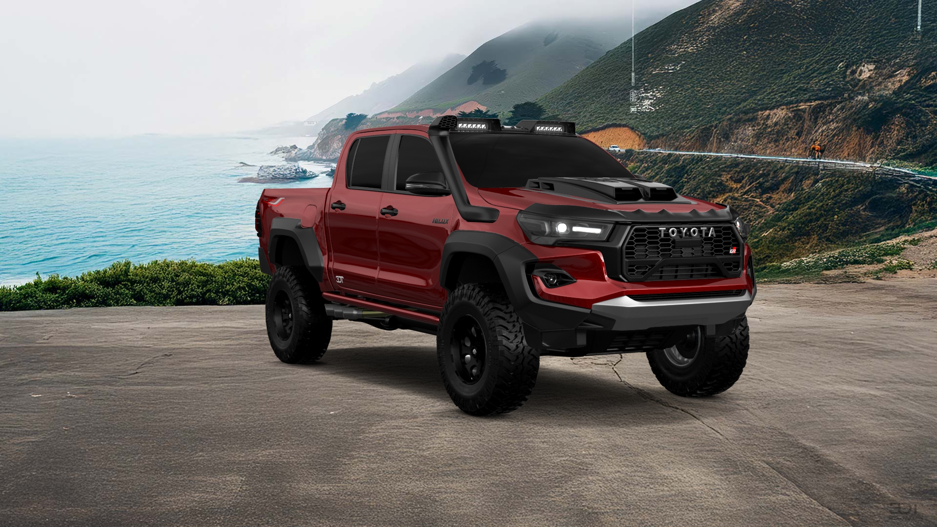 Toyota Hilux Double Cab 4 Door pickup truck 2015