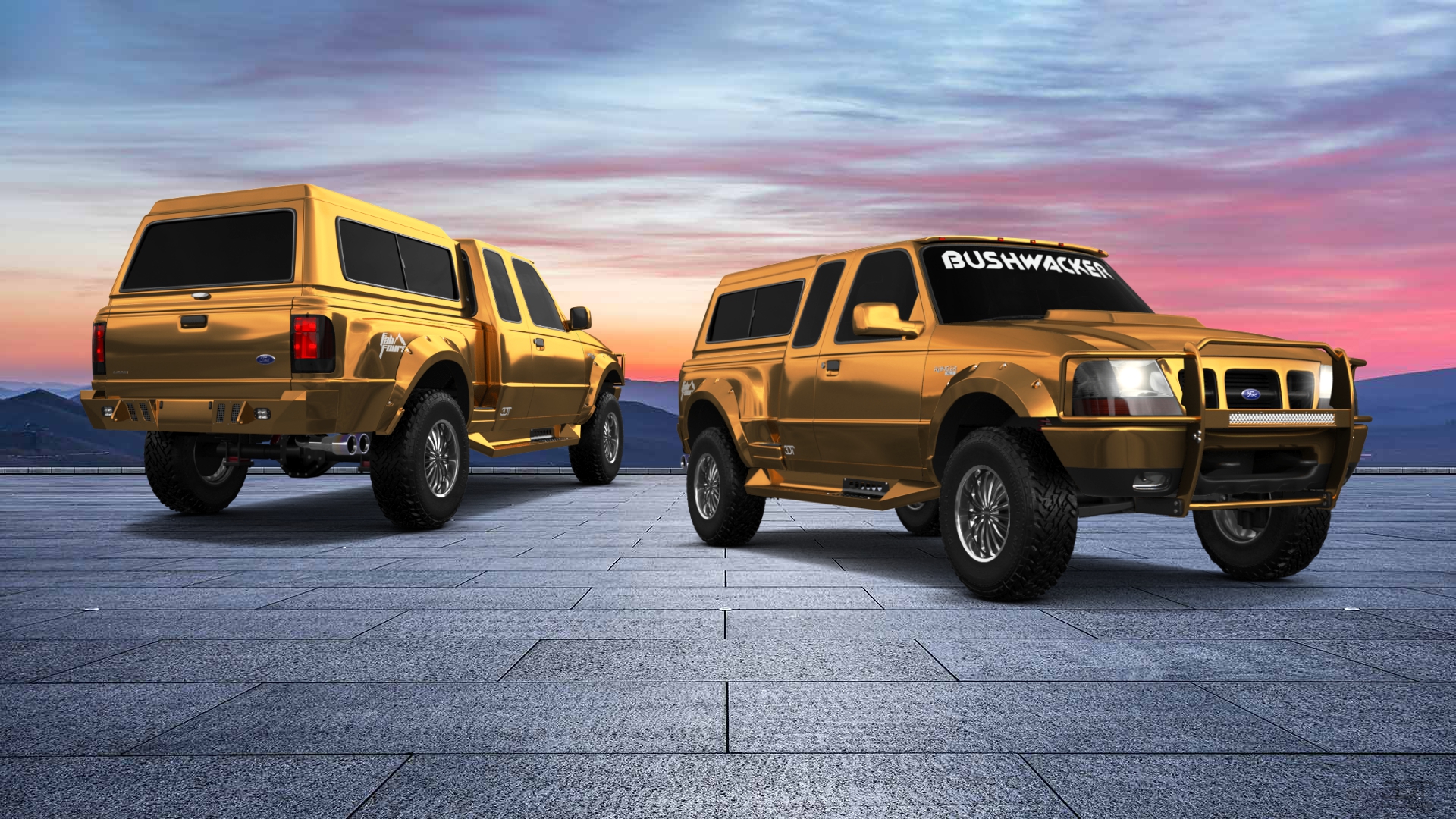 Ford Ranger Flareside 2 Door pickup truck 1998