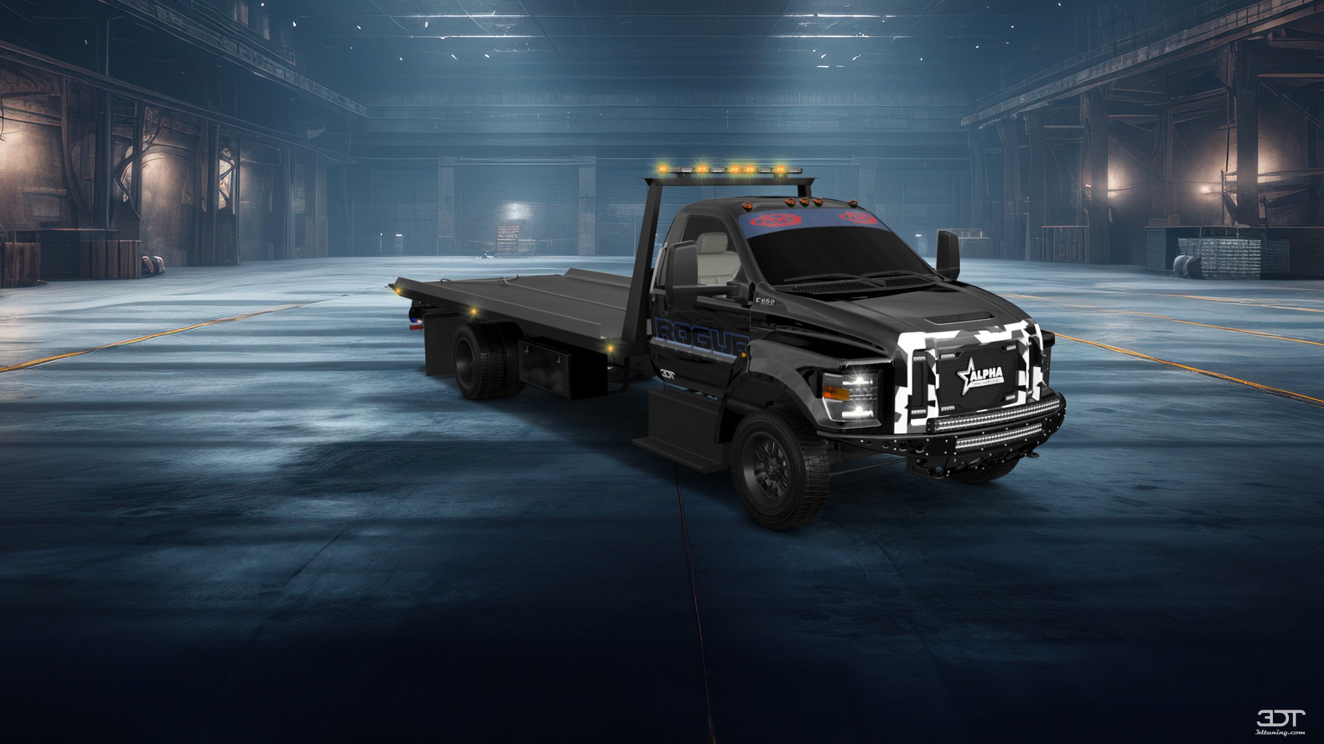 Ford F-650 Tow Truck Pickup 2016 tuning