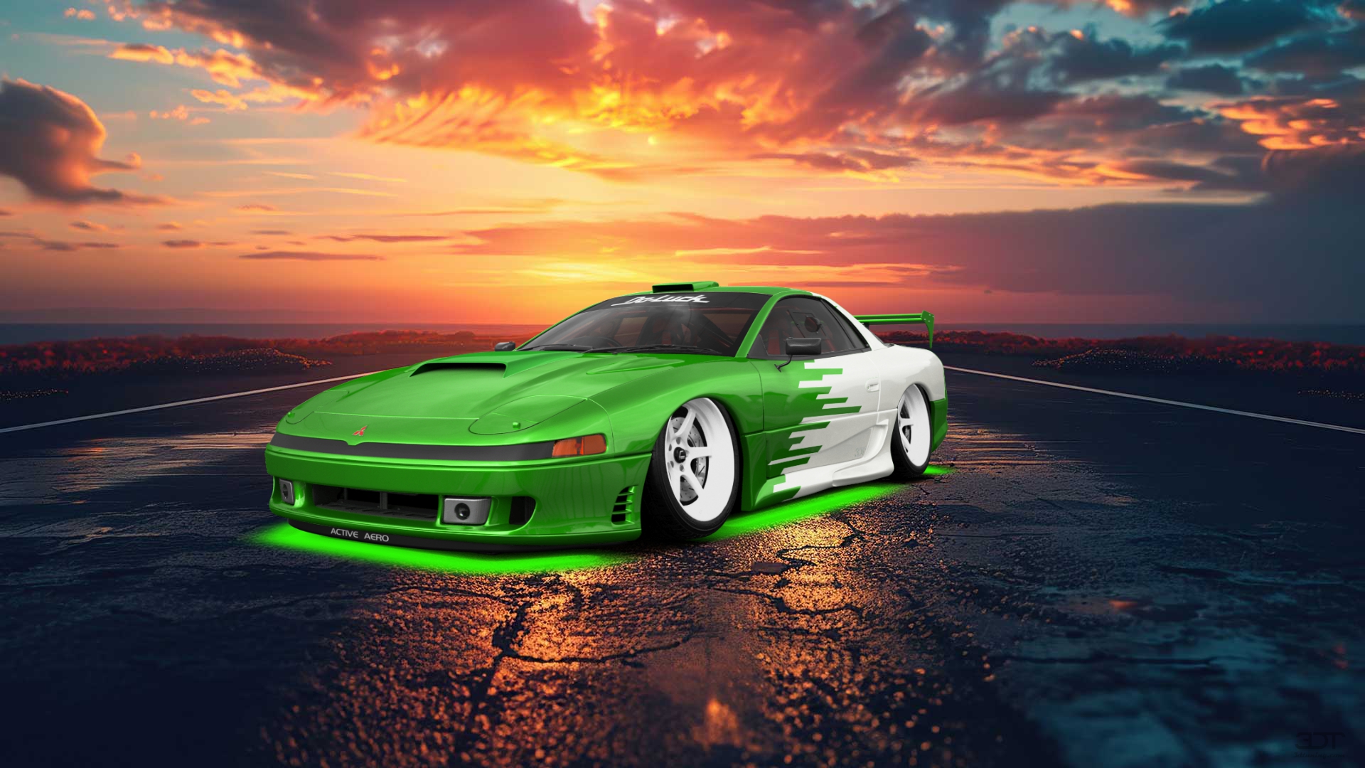 Mitsubishi 3000GT 2 Door Coupe 1991 tuning