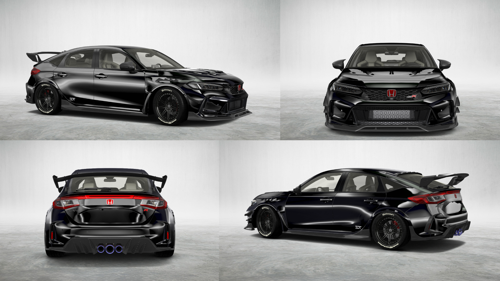 Honda Civic Type R 5 Door Liftback 2022 tuning