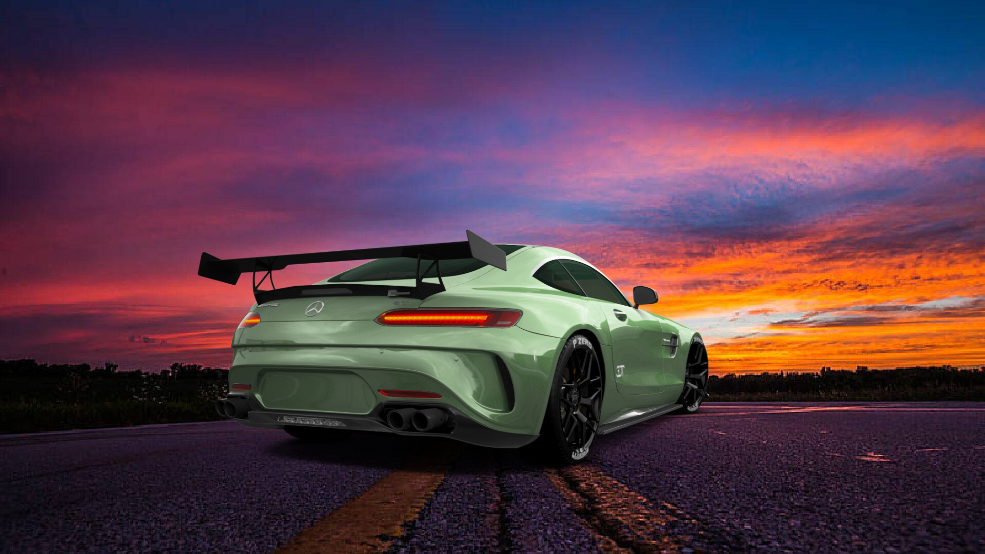Mercedes AMG GT 2 door fastback coupe 2015 Images