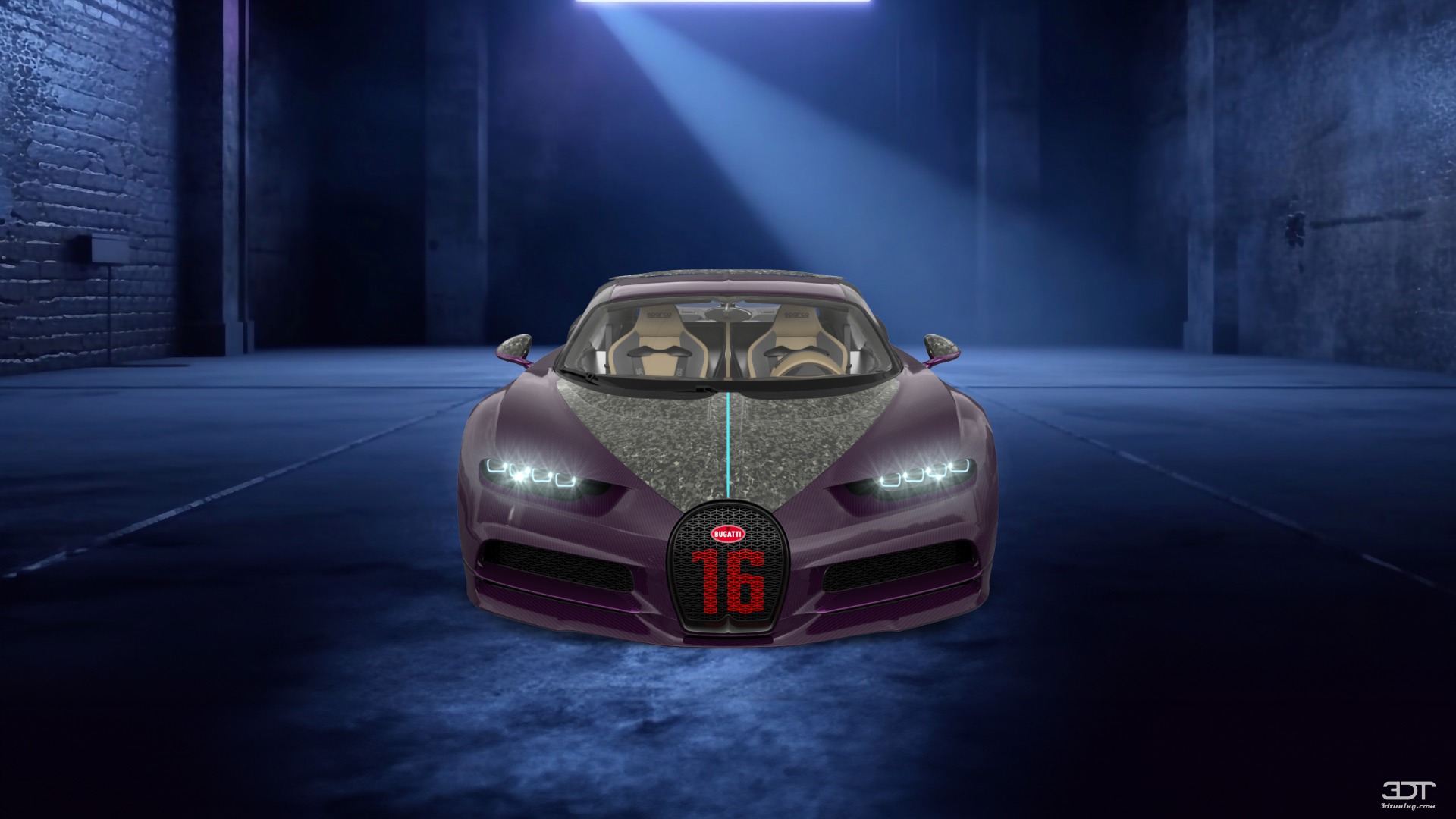 Bugatti Chiron 2 Door Coupe 2016 tuning