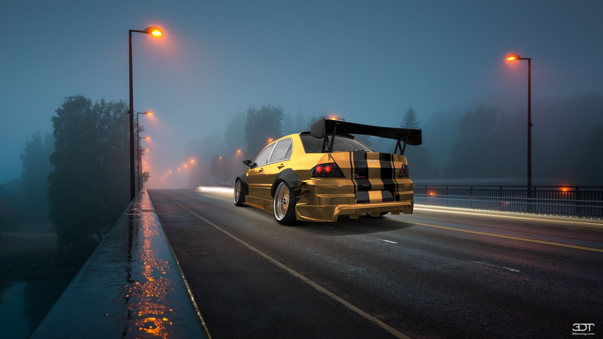 Mitsubishi Lancer Evo IX 4 Door Saloon 2005 tuning